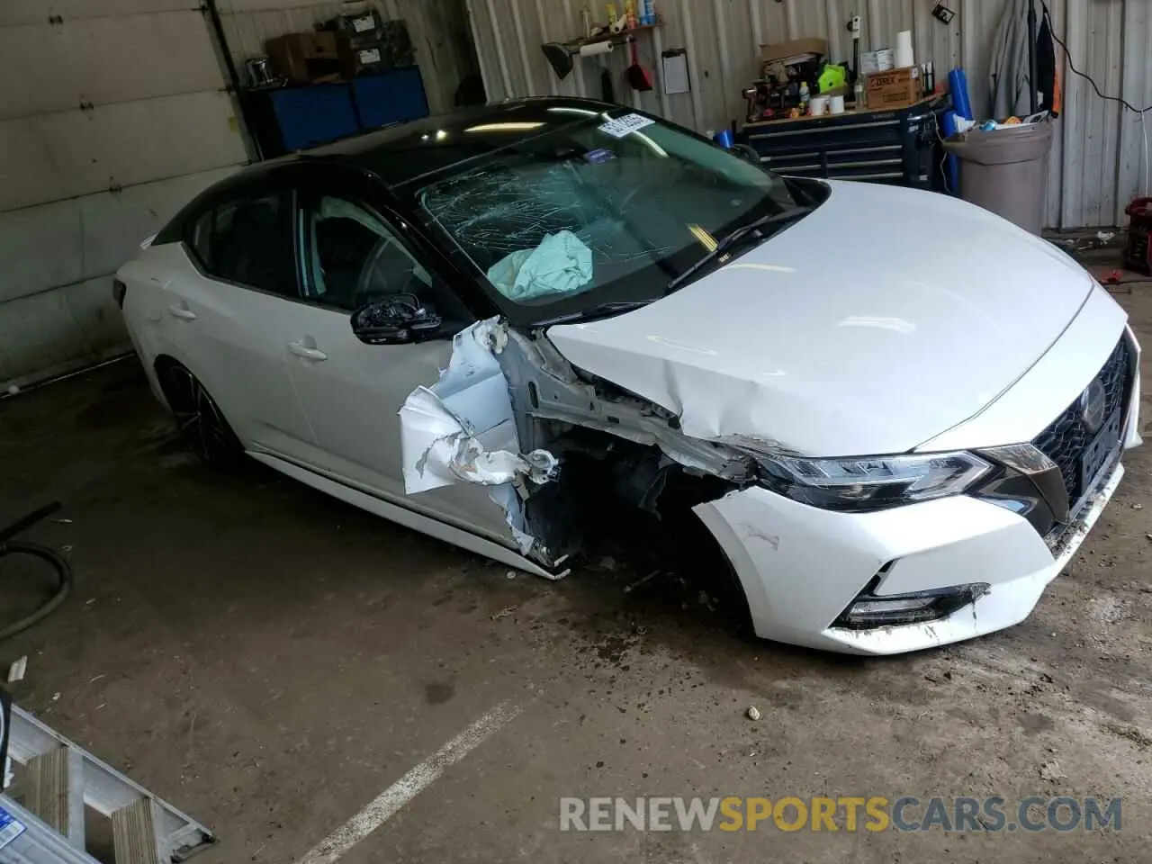 4 Photograph of a damaged car 3N1AB8DV6LY217097 NISSAN SENTRA 2020