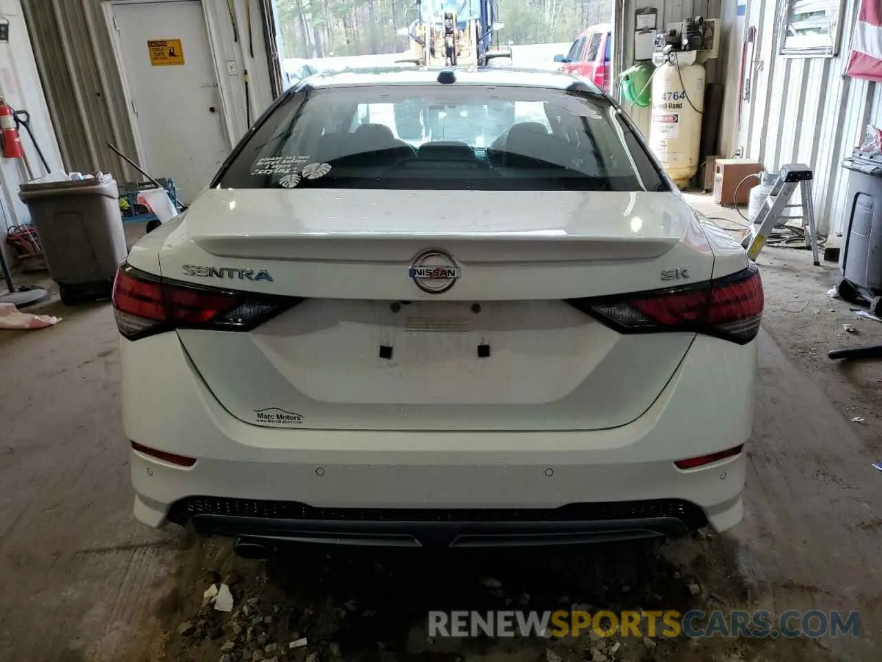 6 Photograph of a damaged car 3N1AB8DV6LY217097 NISSAN SENTRA 2020