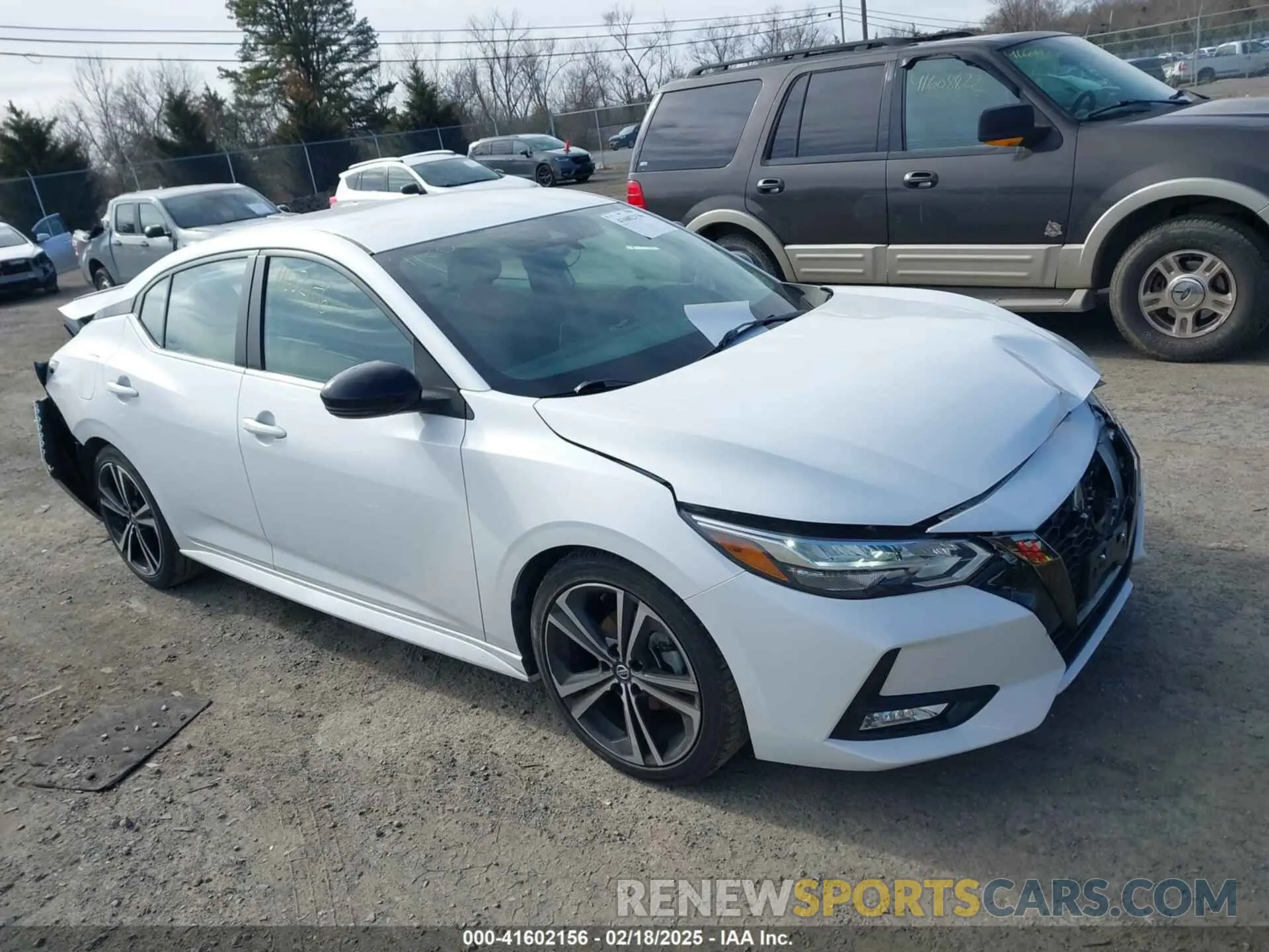 1 Photograph of a damaged car 3N1AB8DV6LY218217 NISSAN SENTRA 2020