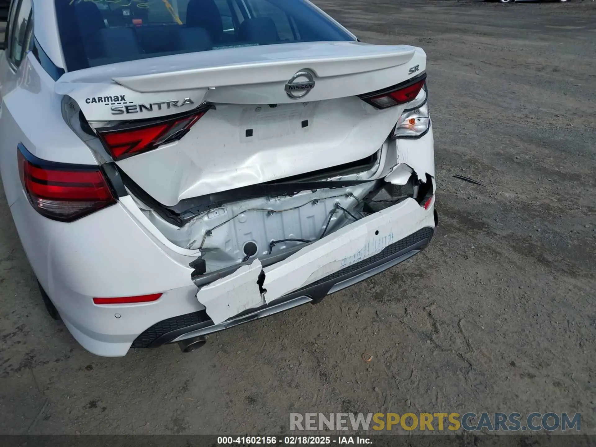 6 Photograph of a damaged car 3N1AB8DV6LY218217 NISSAN SENTRA 2020