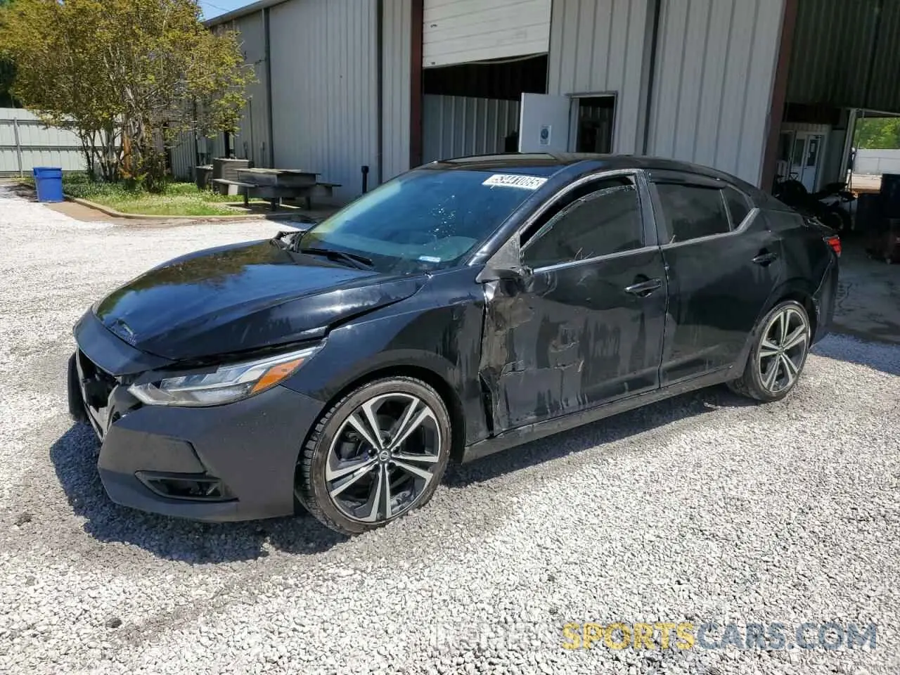 1 Photograph of a damaged car 3N1AB8DV6LY236930 NISSAN SENTRA 2020
