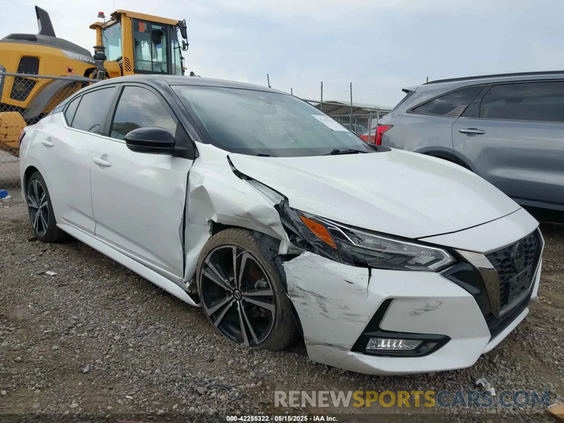 1 Photograph of a damaged car 3N1AB8DV6LY241609 NISSAN SENTRA 2020
