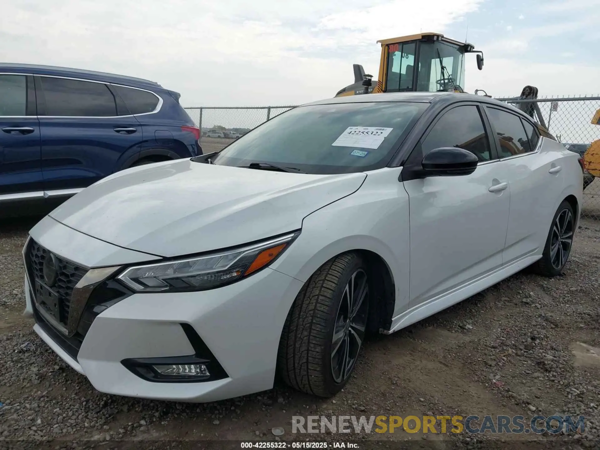 2 Photograph of a damaged car 3N1AB8DV6LY241609 NISSAN SENTRA 2020