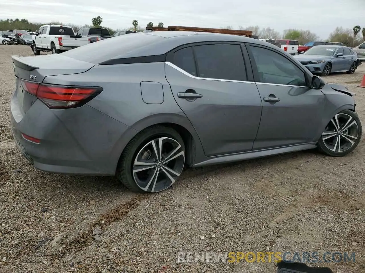 3 Photograph of a damaged car 3N1AB8DV6LY296030 NISSAN SENTRA 2020