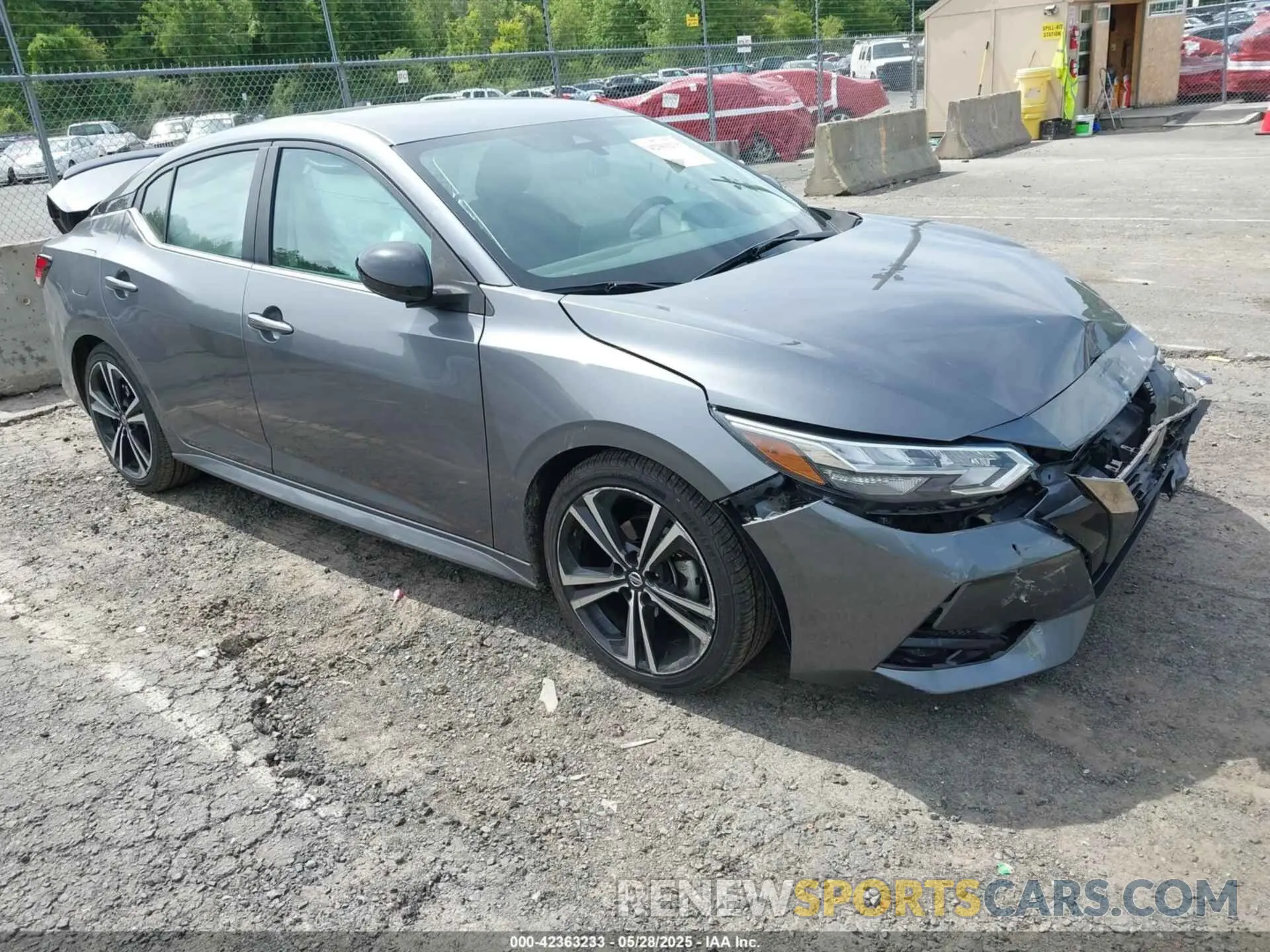 1 Photograph of a damaged car 3N1AB8DV6LY297503 NISSAN SENTRA 2020