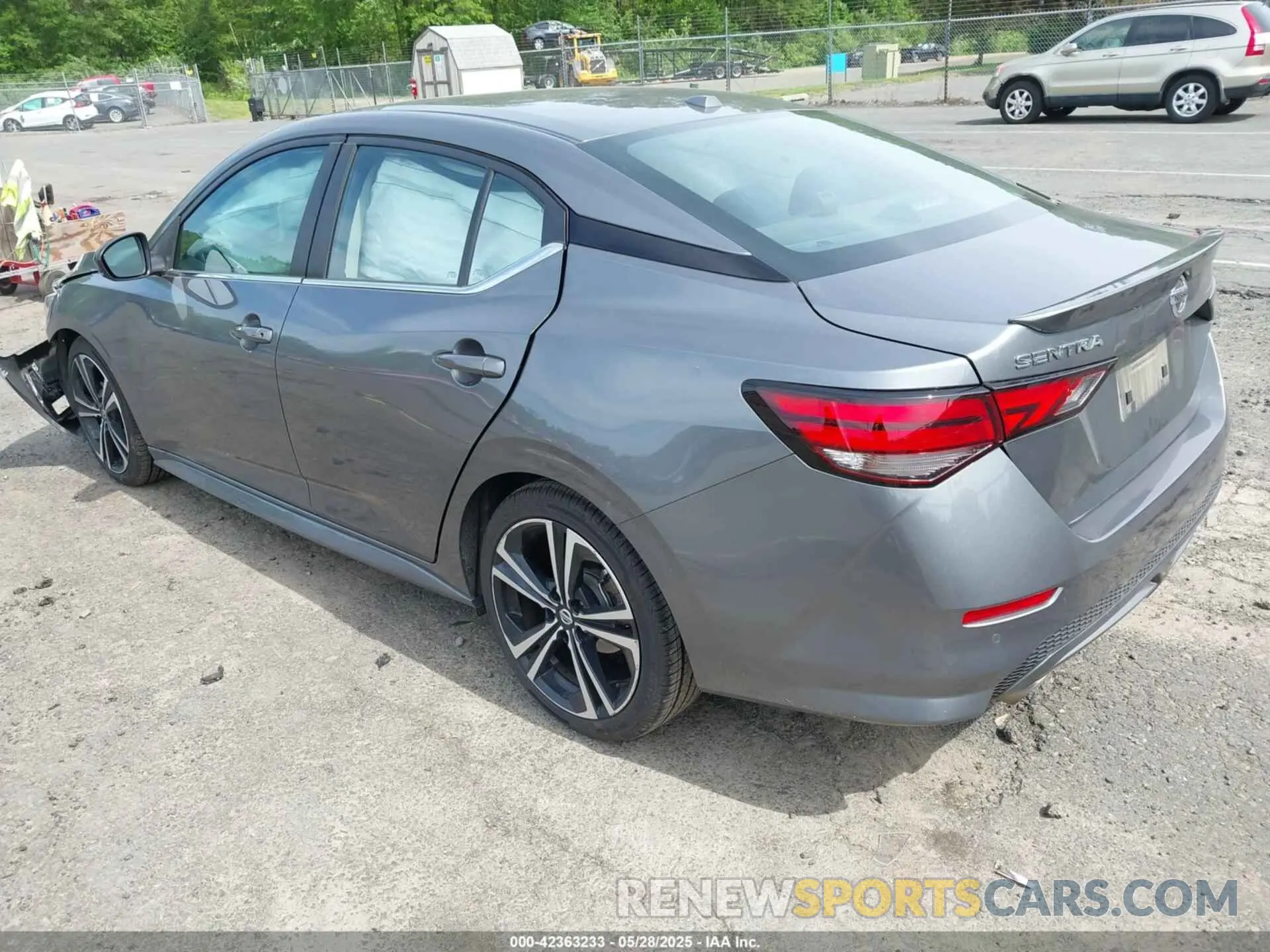 3 Photograph of a damaged car 3N1AB8DV6LY297503 NISSAN SENTRA 2020