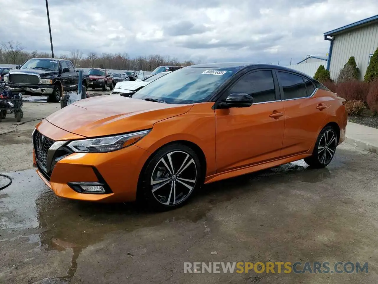 1 Photograph of a damaged car 3N1AB8DV7LY226939 NISSAN SENTRA 2020