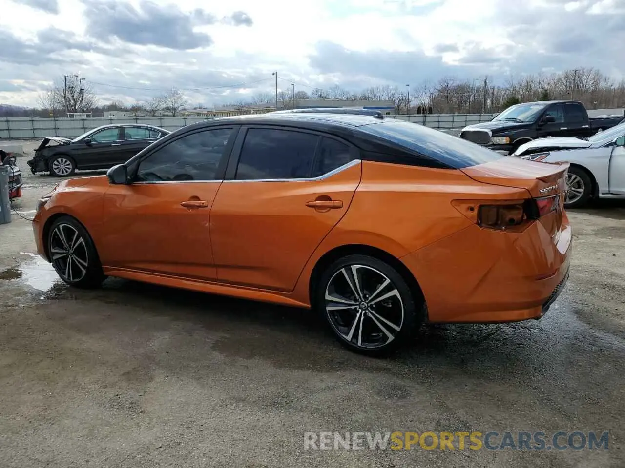 2 Photograph of a damaged car 3N1AB8DV7LY226939 NISSAN SENTRA 2020