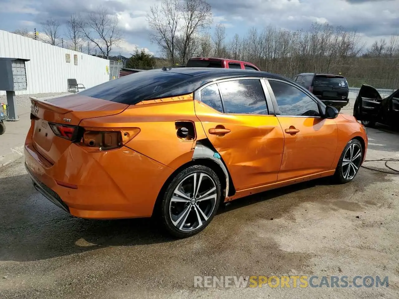 3 Photograph of a damaged car 3N1AB8DV7LY226939 NISSAN SENTRA 2020