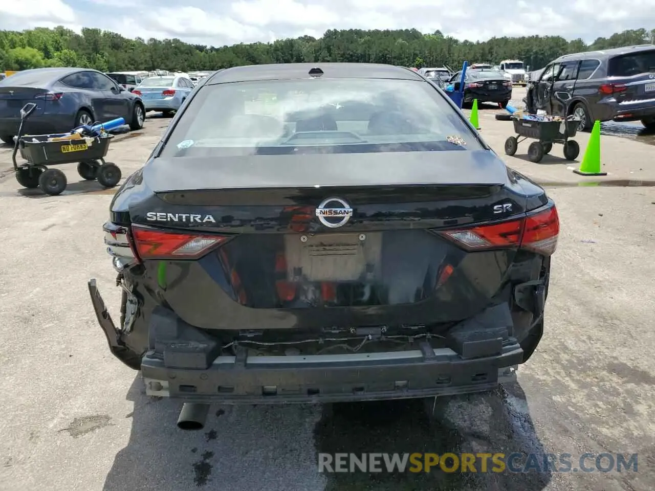 6 Photograph of a damaged car 3N1AB8DV7LY261111 NISSAN SENTRA 2020