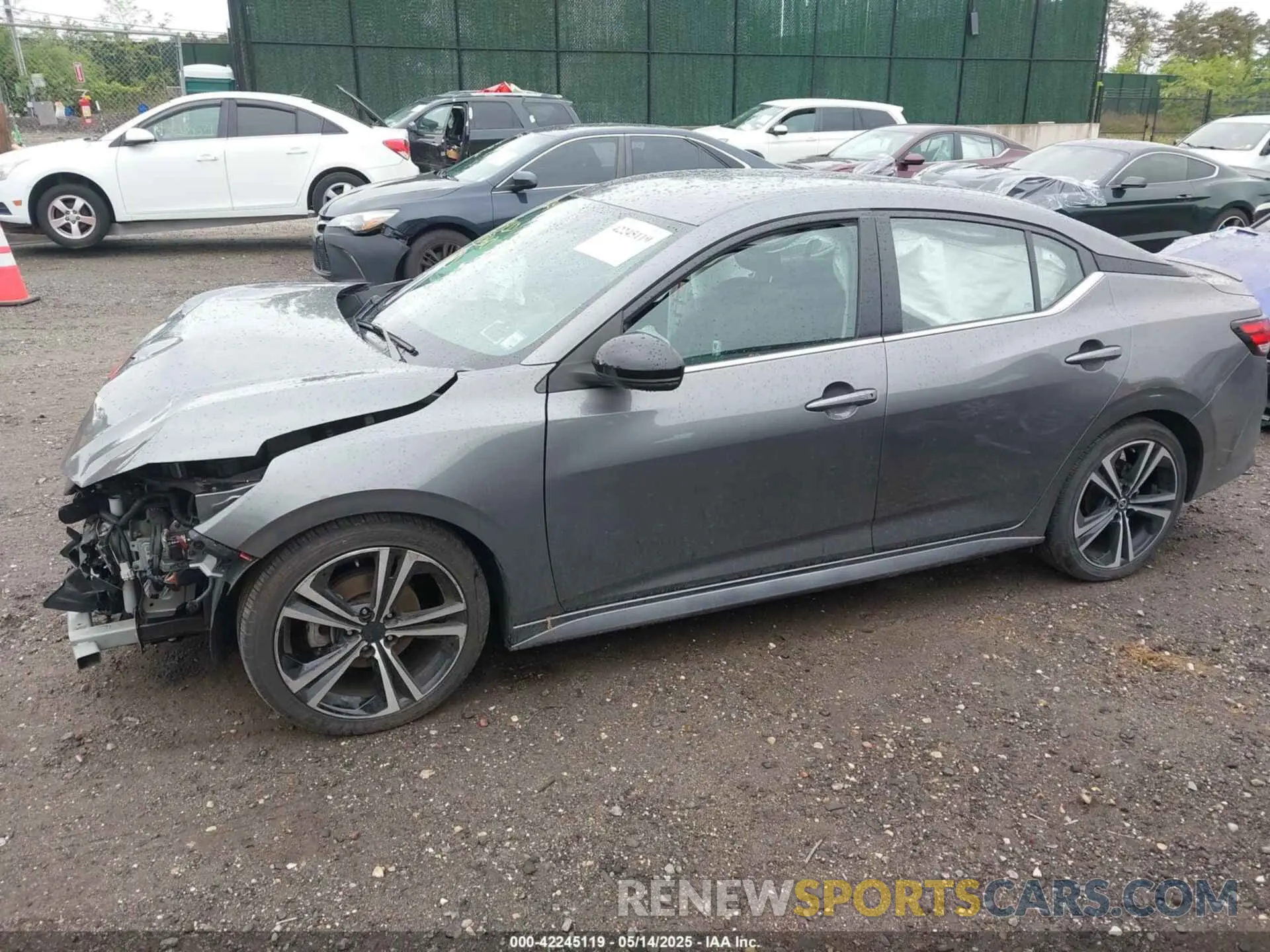 14 Photograph of a damaged car 3N1AB8DV7LY286669 NISSAN SENTRA 2020