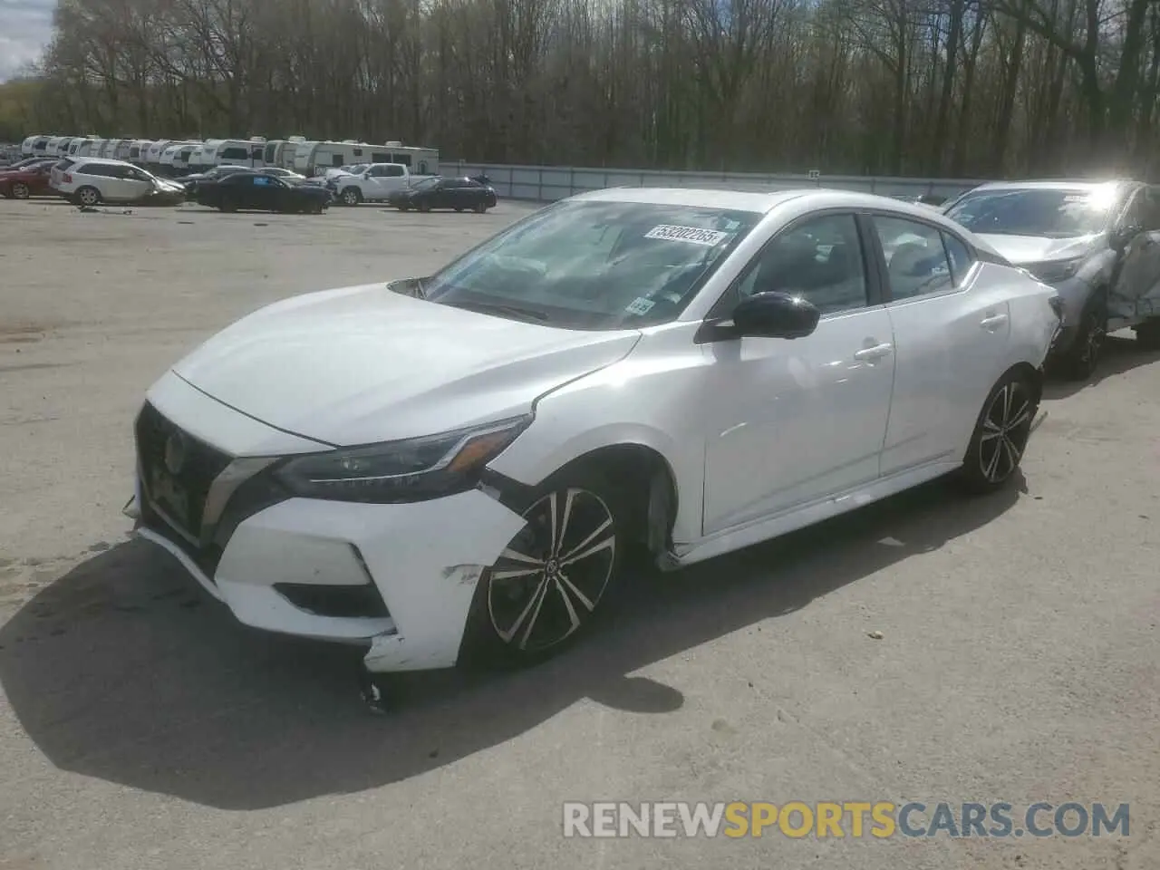 1 Photograph of a damaged car 3N1AB8DV7LY294819 NISSAN SENTRA 2020