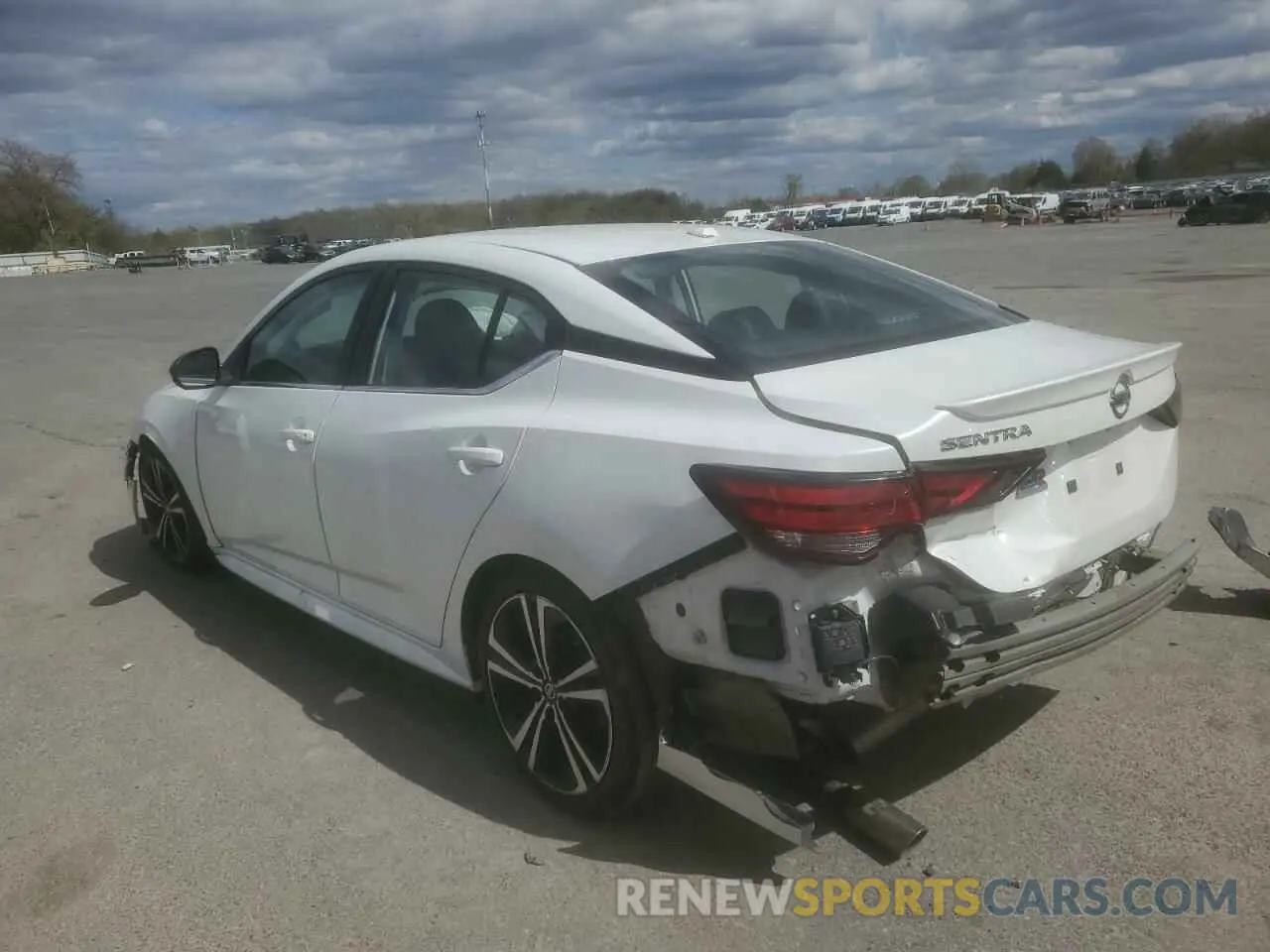 2 Photograph of a damaged car 3N1AB8DV7LY294819 NISSAN SENTRA 2020