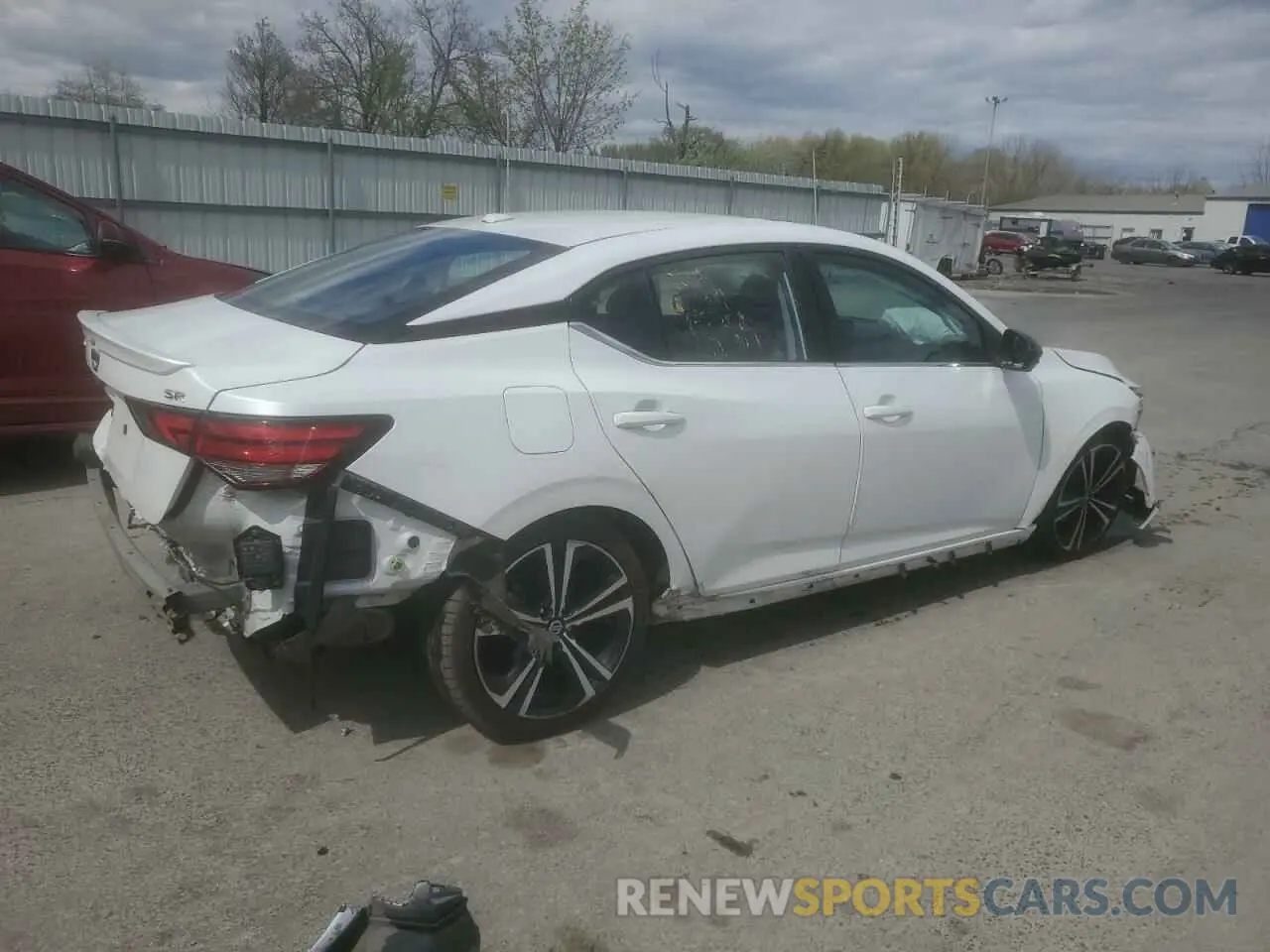3 Photograph of a damaged car 3N1AB8DV7LY294819 NISSAN SENTRA 2020