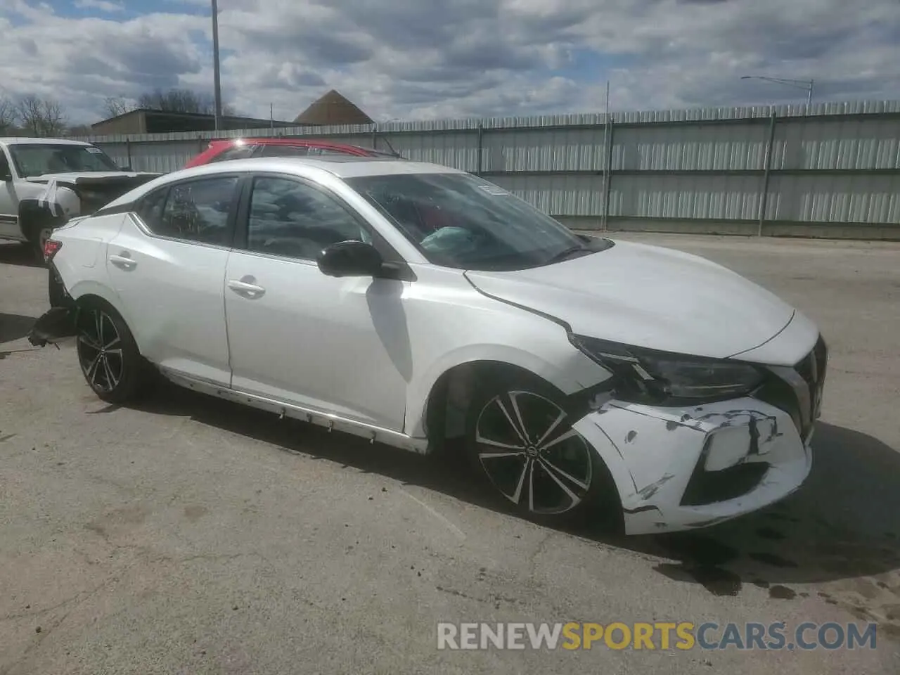 4 Photograph of a damaged car 3N1AB8DV7LY294819 NISSAN SENTRA 2020