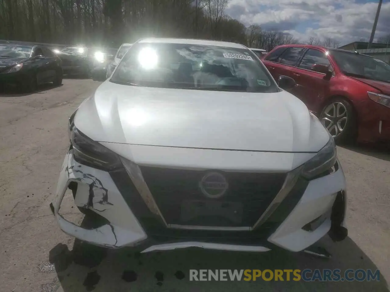5 Photograph of a damaged car 3N1AB8DV7LY294819 NISSAN SENTRA 2020