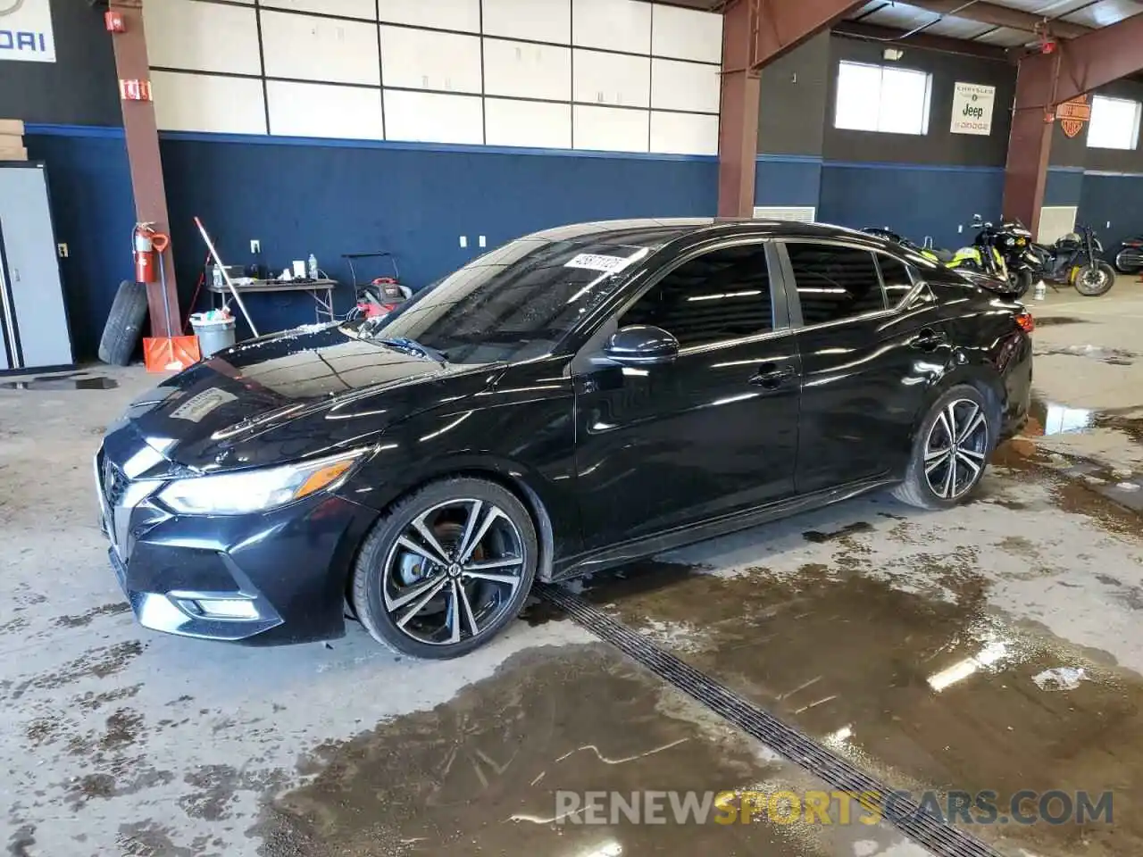 1 Photograph of a damaged car 3N1AB8DV7LY298675 NISSAN SENTRA 2020