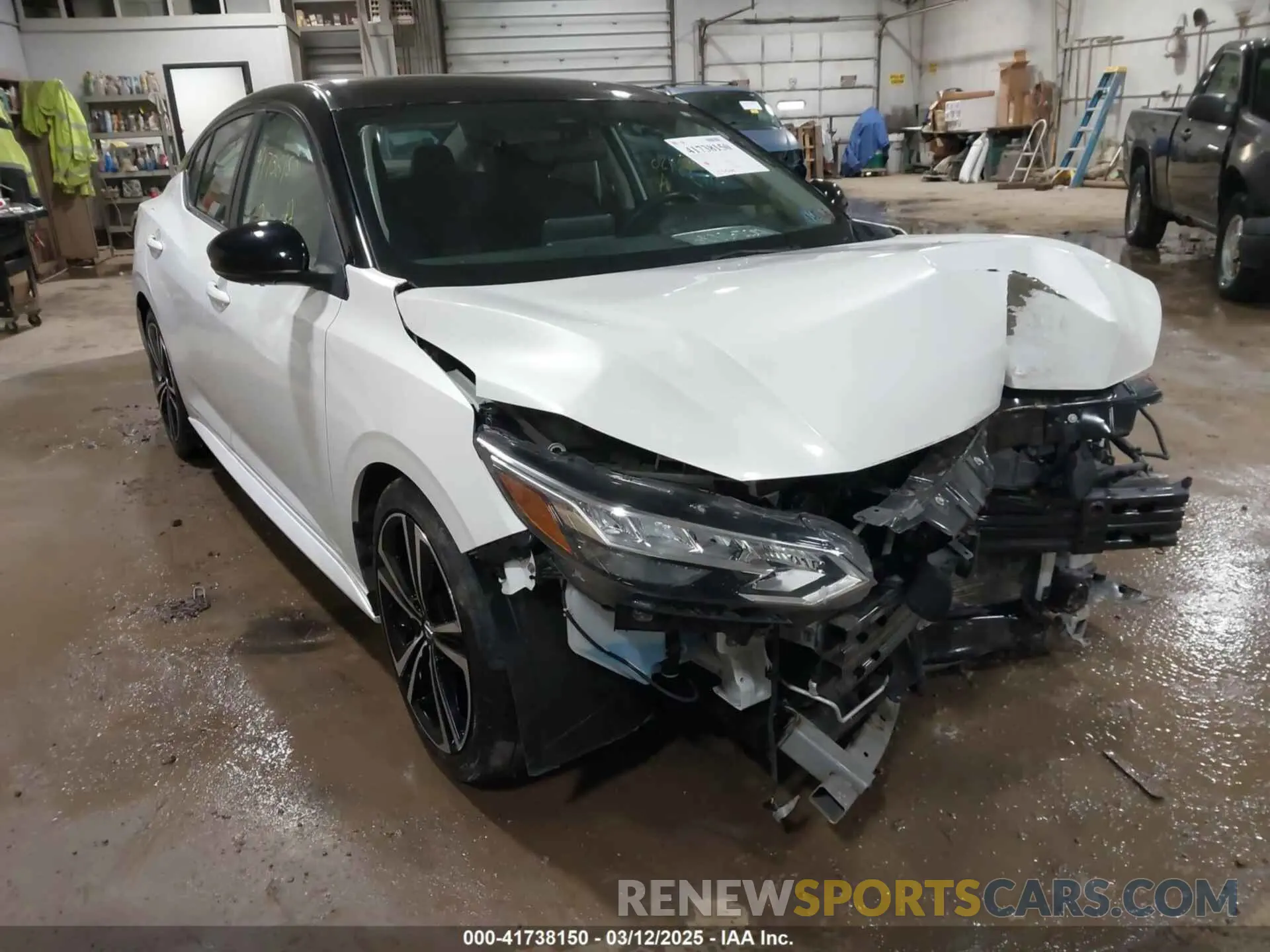 1 Photograph of a damaged car 3N1AB8DV8LY215982 NISSAN SENTRA 2020