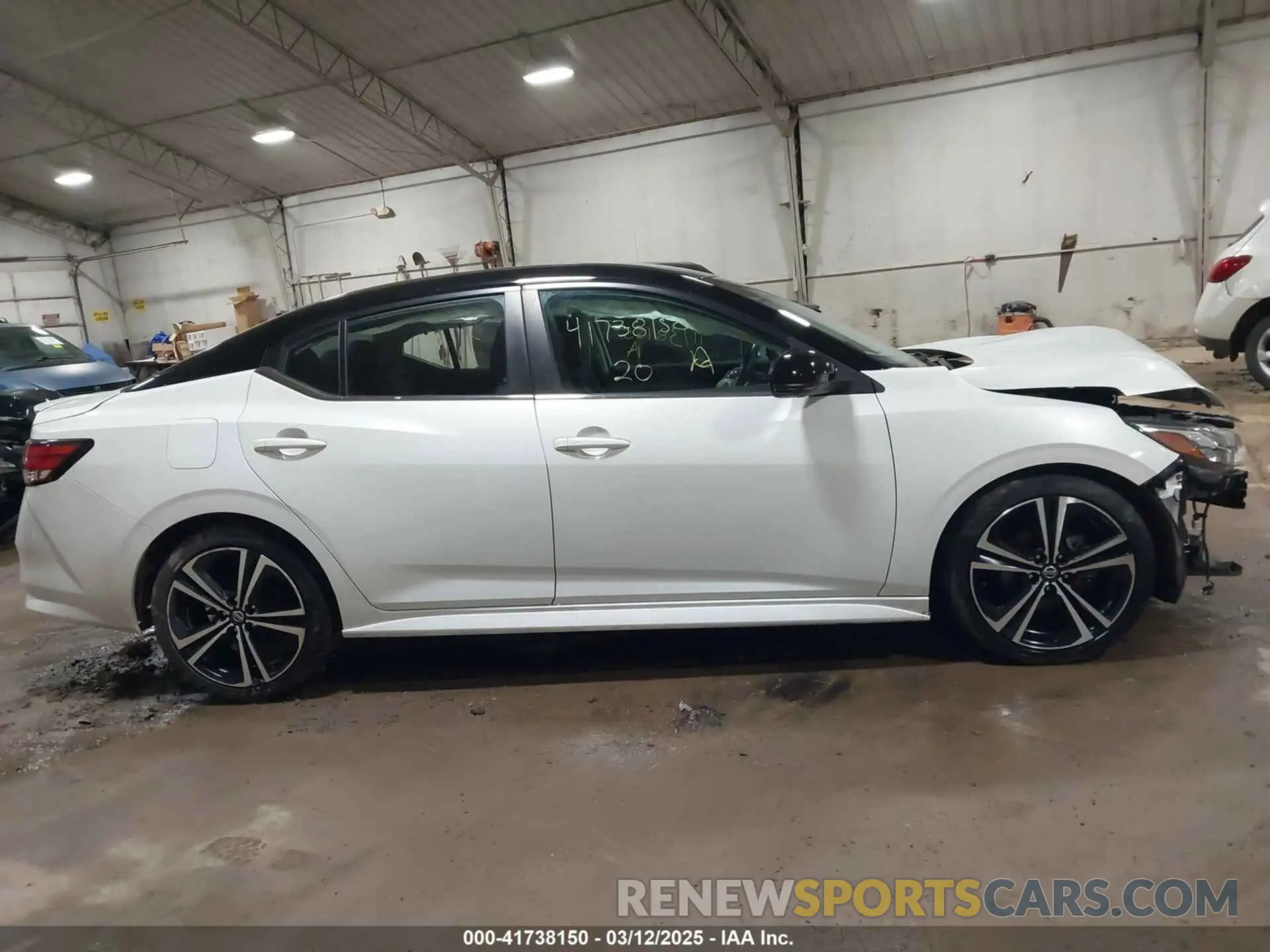 13 Photograph of a damaged car 3N1AB8DV8LY215982 NISSAN SENTRA 2020