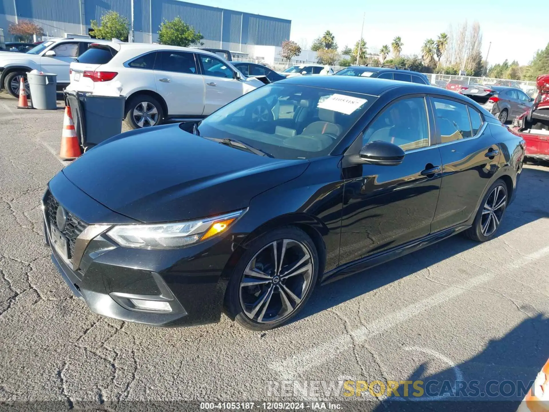 2 Photograph of a damaged car 3N1AB8DV8LY218705 NISSAN SENTRA 2020