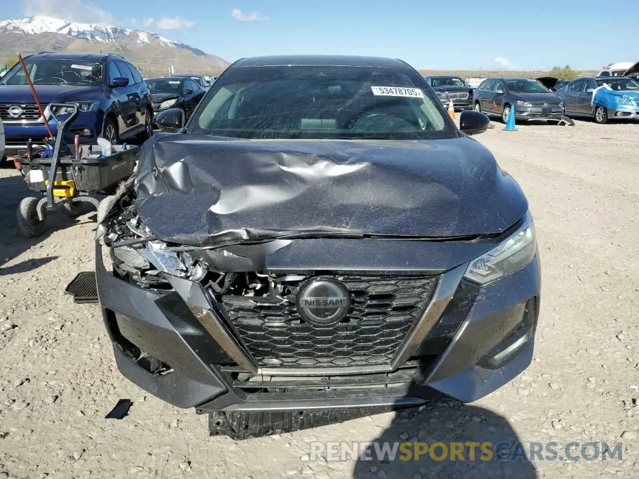 5 Photograph of a damaged car 3N1AB8DV8LY271212 NISSAN SENTRA 2020