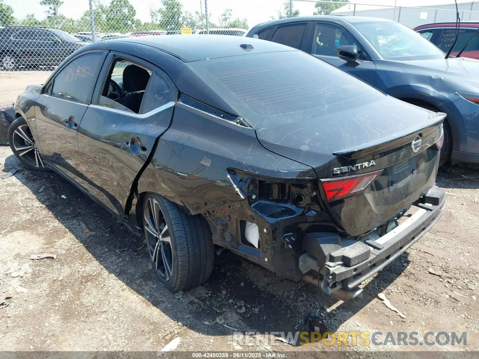 3 Photograph of a damaged car 3N1AB8DV8LY271887 NISSAN SENTRA 2020
