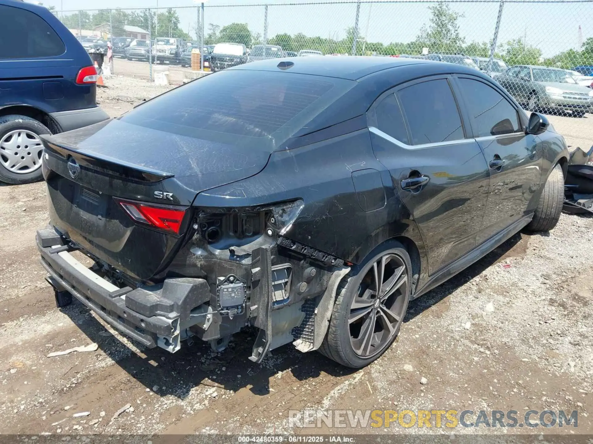 4 Photograph of a damaged car 3N1AB8DV8LY271887 NISSAN SENTRA 2020