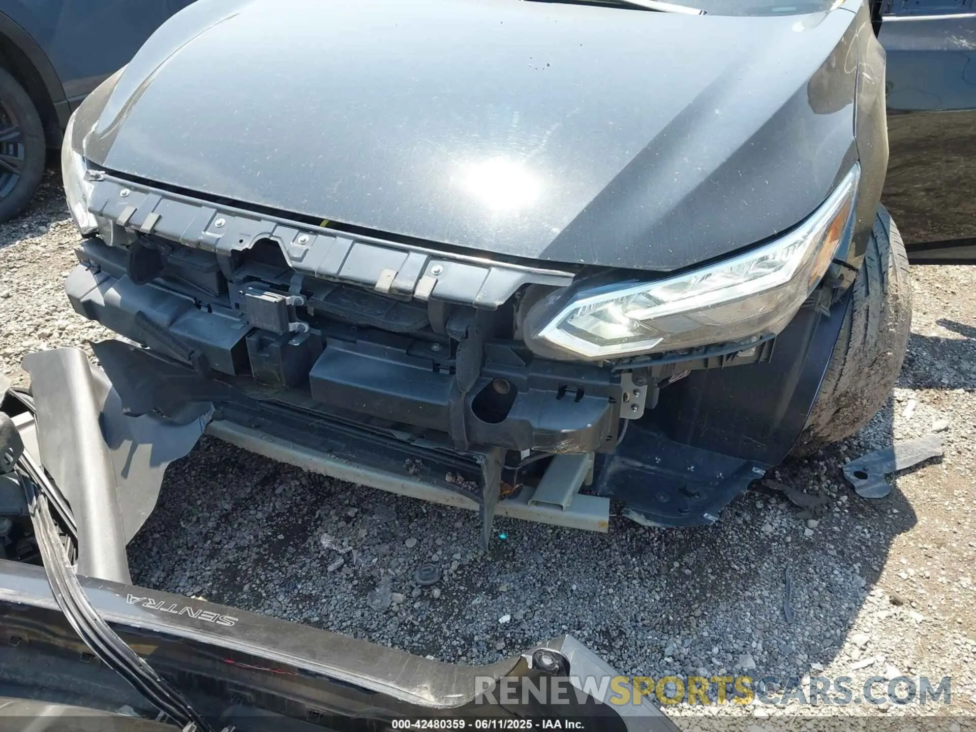 6 Photograph of a damaged car 3N1AB8DV8LY271887 NISSAN SENTRA 2020