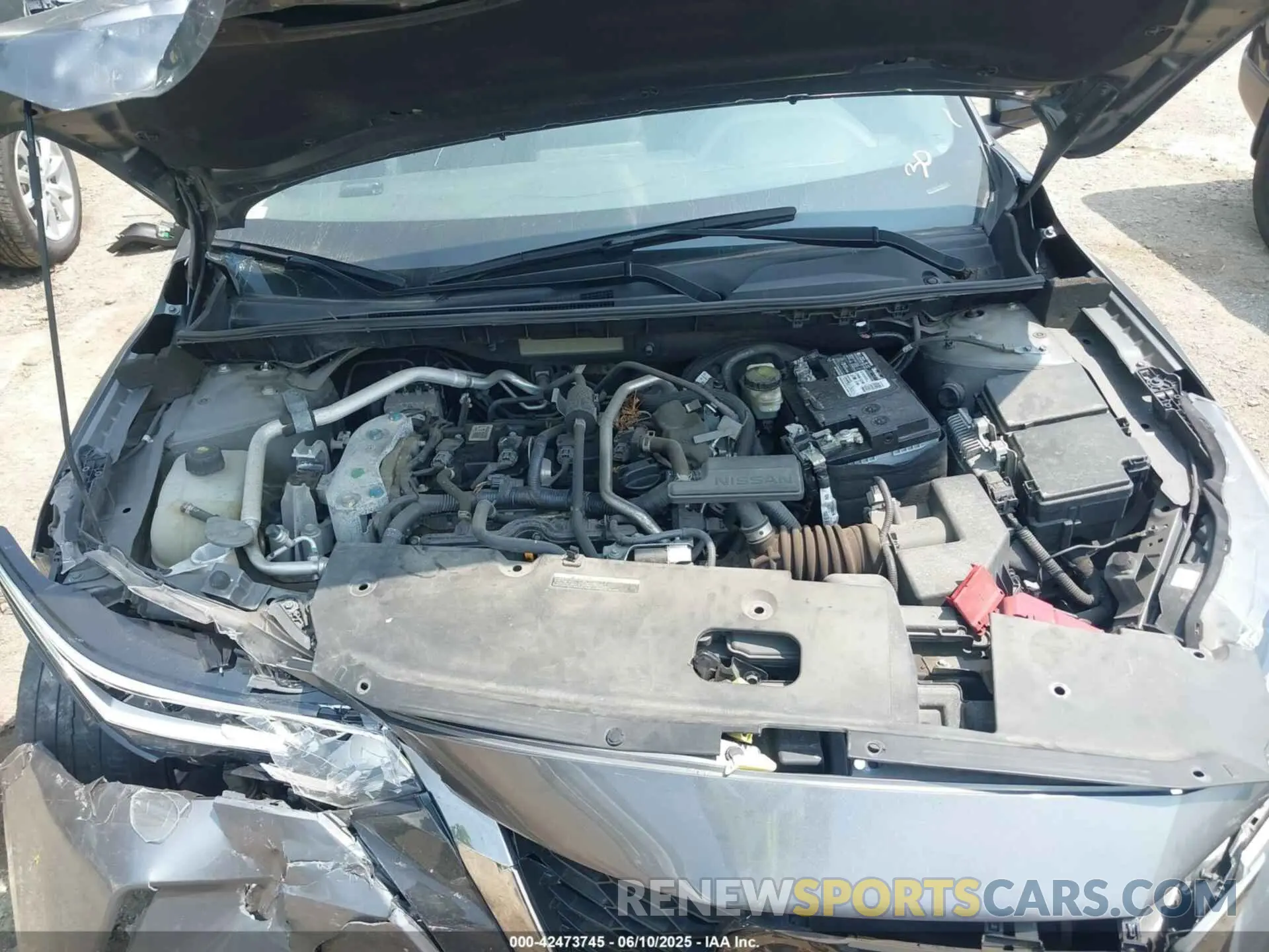 10 Photograph of a damaged car 3N1AB8DV8LY302717 NISSAN SENTRA 2020