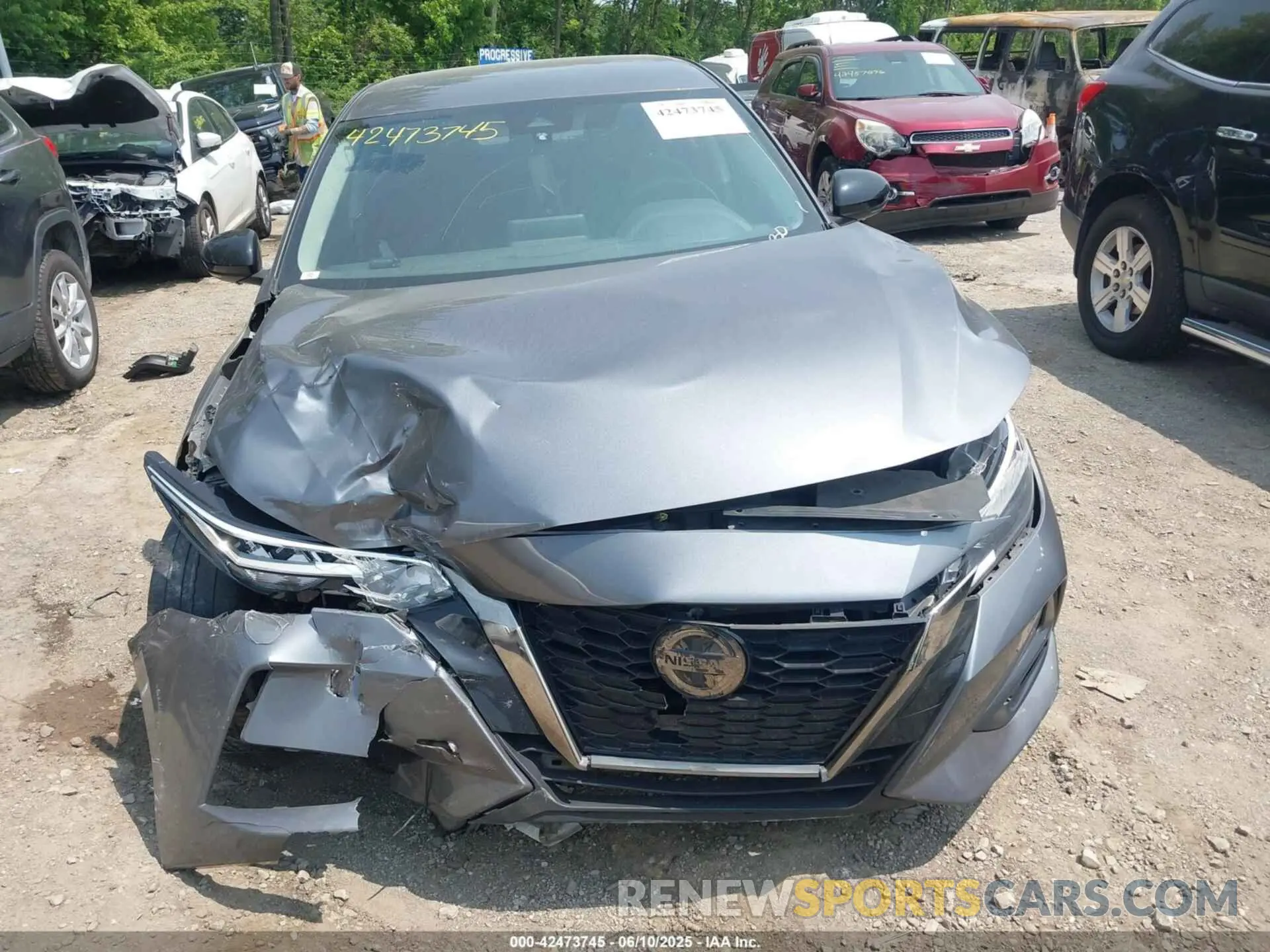 11 Photograph of a damaged car 3N1AB8DV8LY302717 NISSAN SENTRA 2020