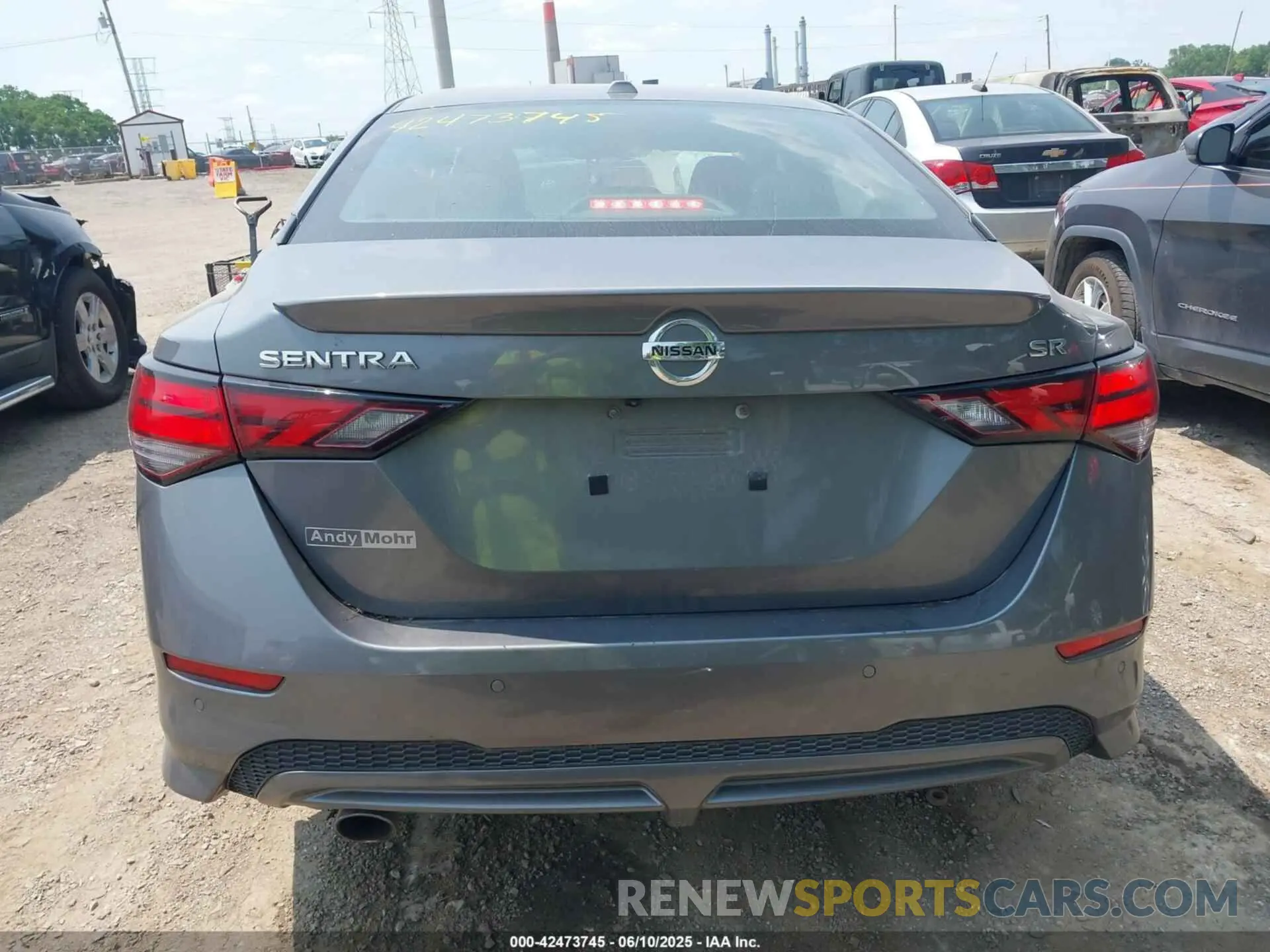 15 Photograph of a damaged car 3N1AB8DV8LY302717 NISSAN SENTRA 2020