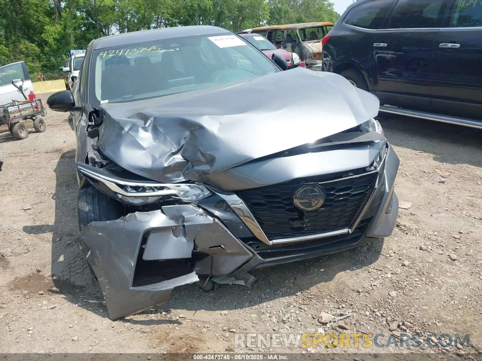 6 Photograph of a damaged car 3N1AB8DV8LY302717 NISSAN SENTRA 2020