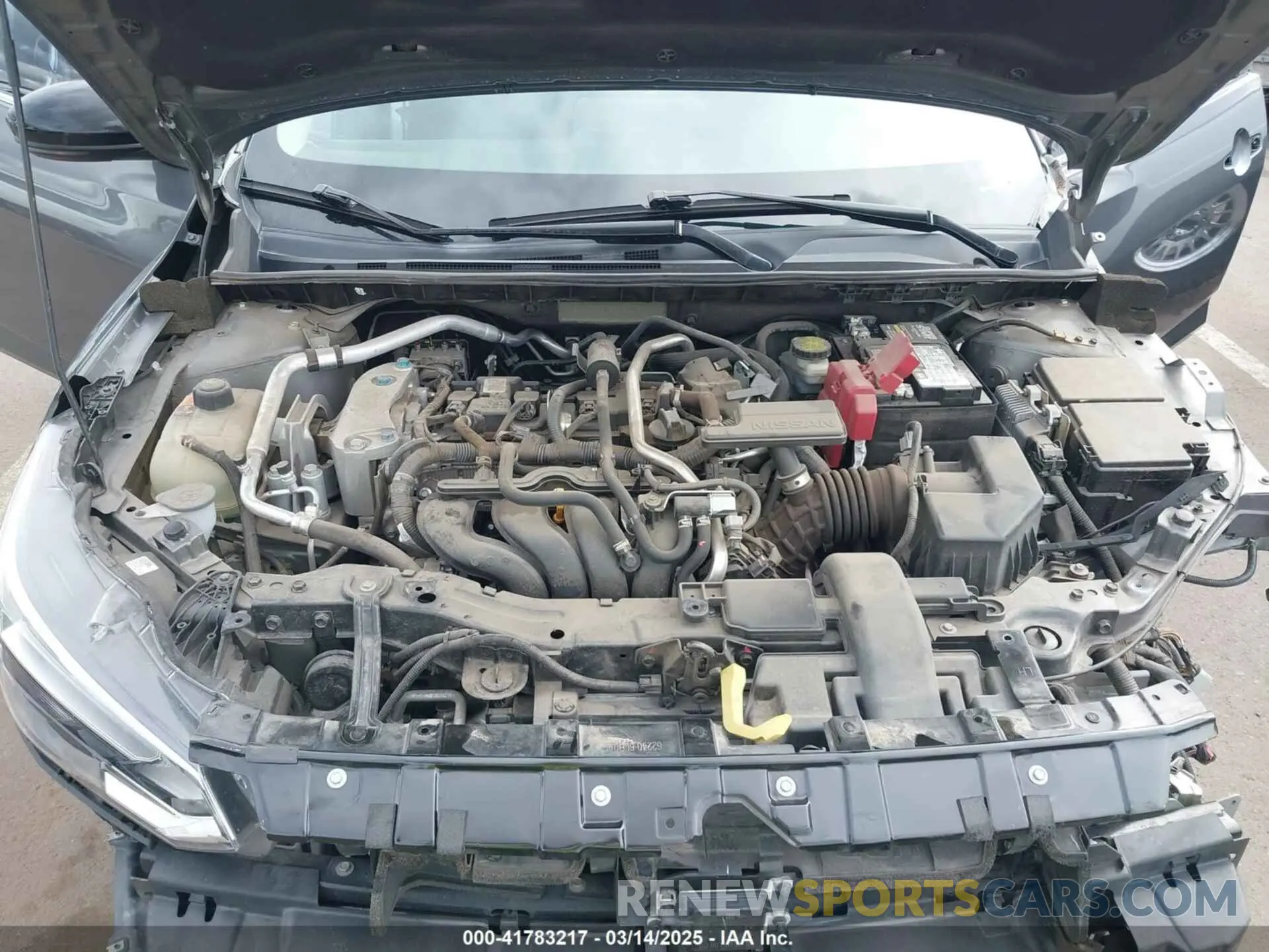 10 Photograph of a damaged car 3N1AB8DV9LY221547 NISSAN SENTRA 2020