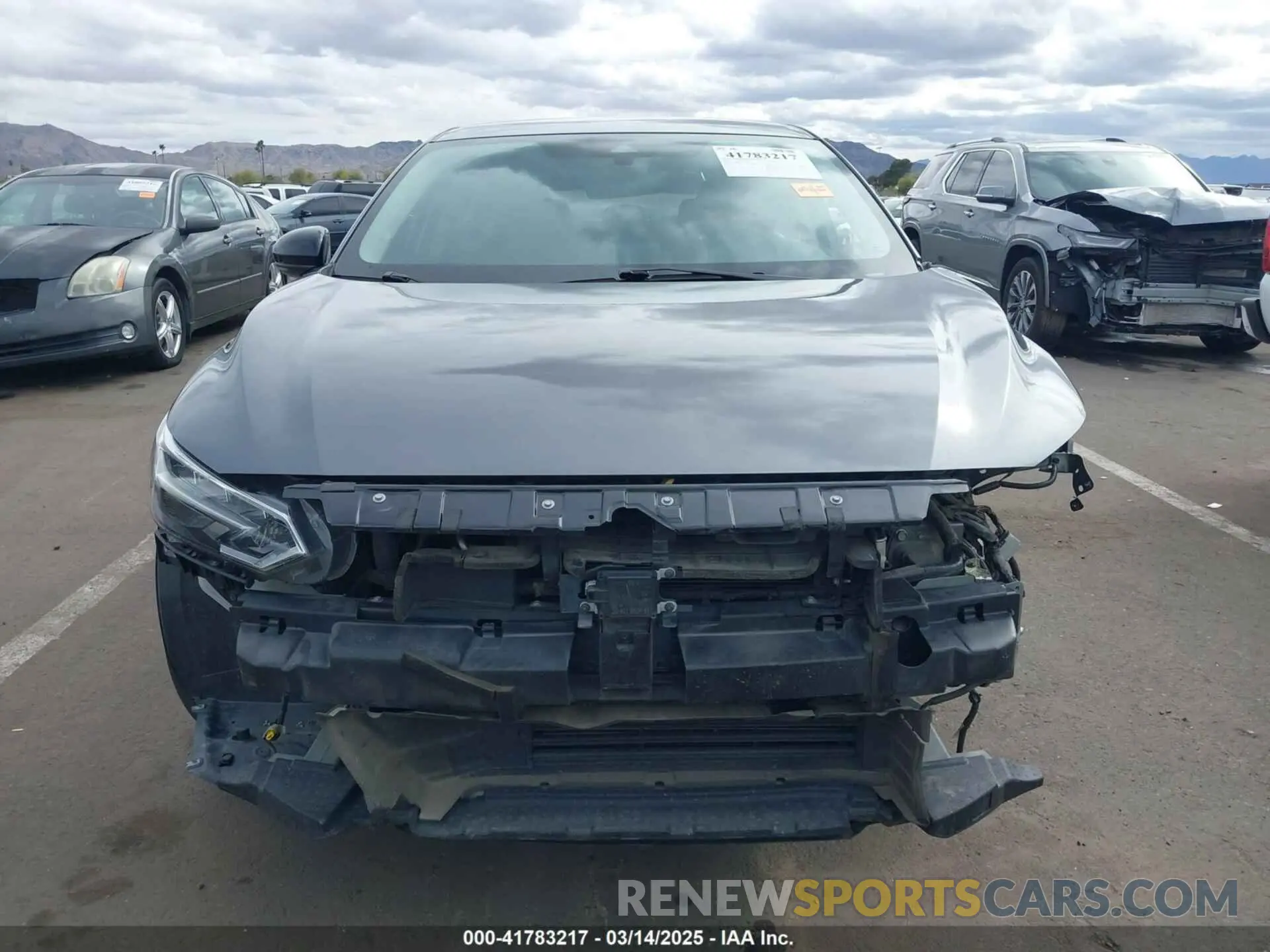 13 Photograph of a damaged car 3N1AB8DV9LY221547 NISSAN SENTRA 2020