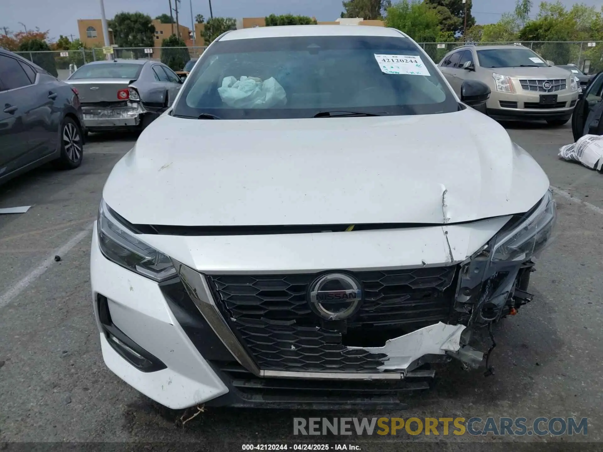 11 Photograph of a damaged car 3N1AB8DV9LY237165 NISSAN SENTRA 2020