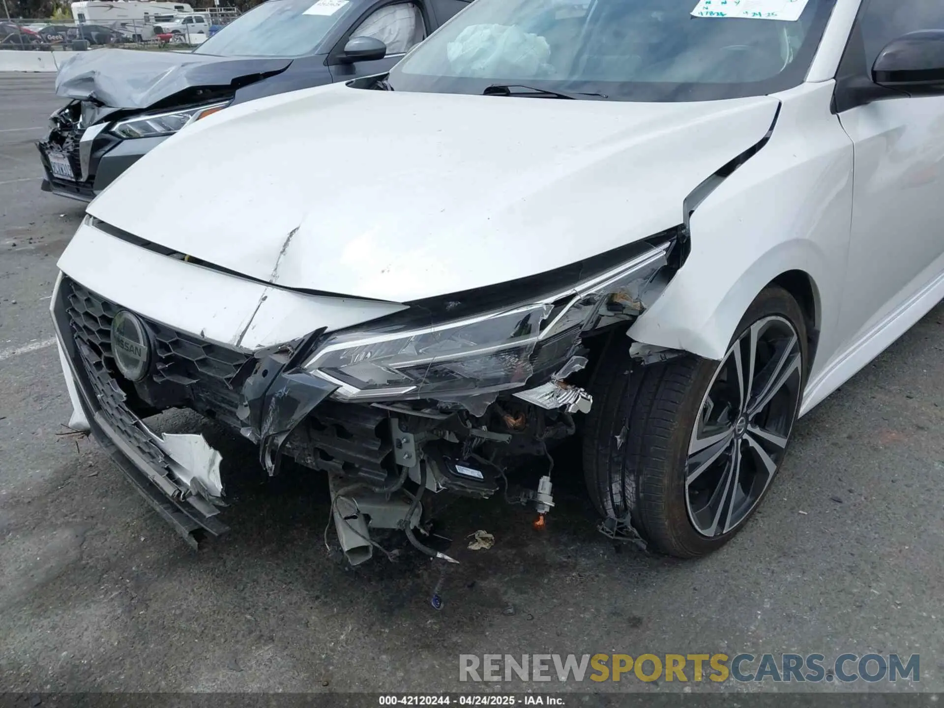 6 Photograph of a damaged car 3N1AB8DV9LY237165 NISSAN SENTRA 2020