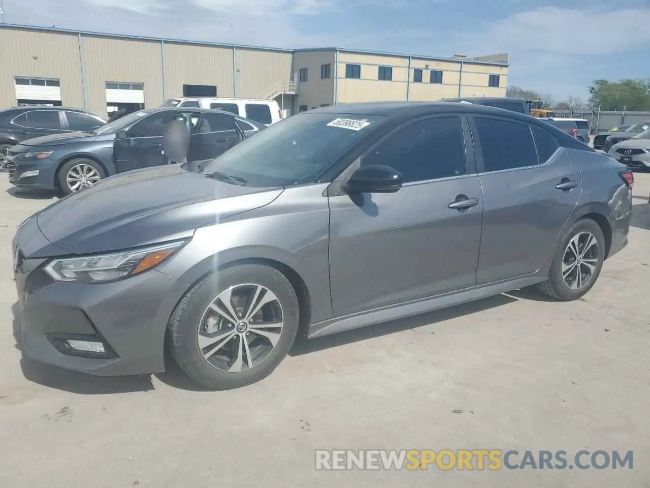 1 Photograph of a damaged car 3N1AB8DV9LY239689 NISSAN SENTRA 2020