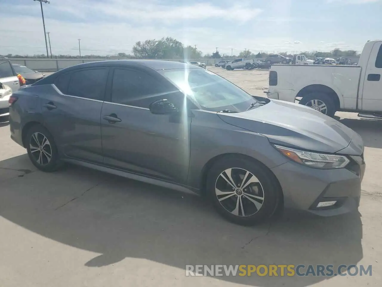 4 Photograph of a damaged car 3N1AB8DV9LY239689 NISSAN SENTRA 2020