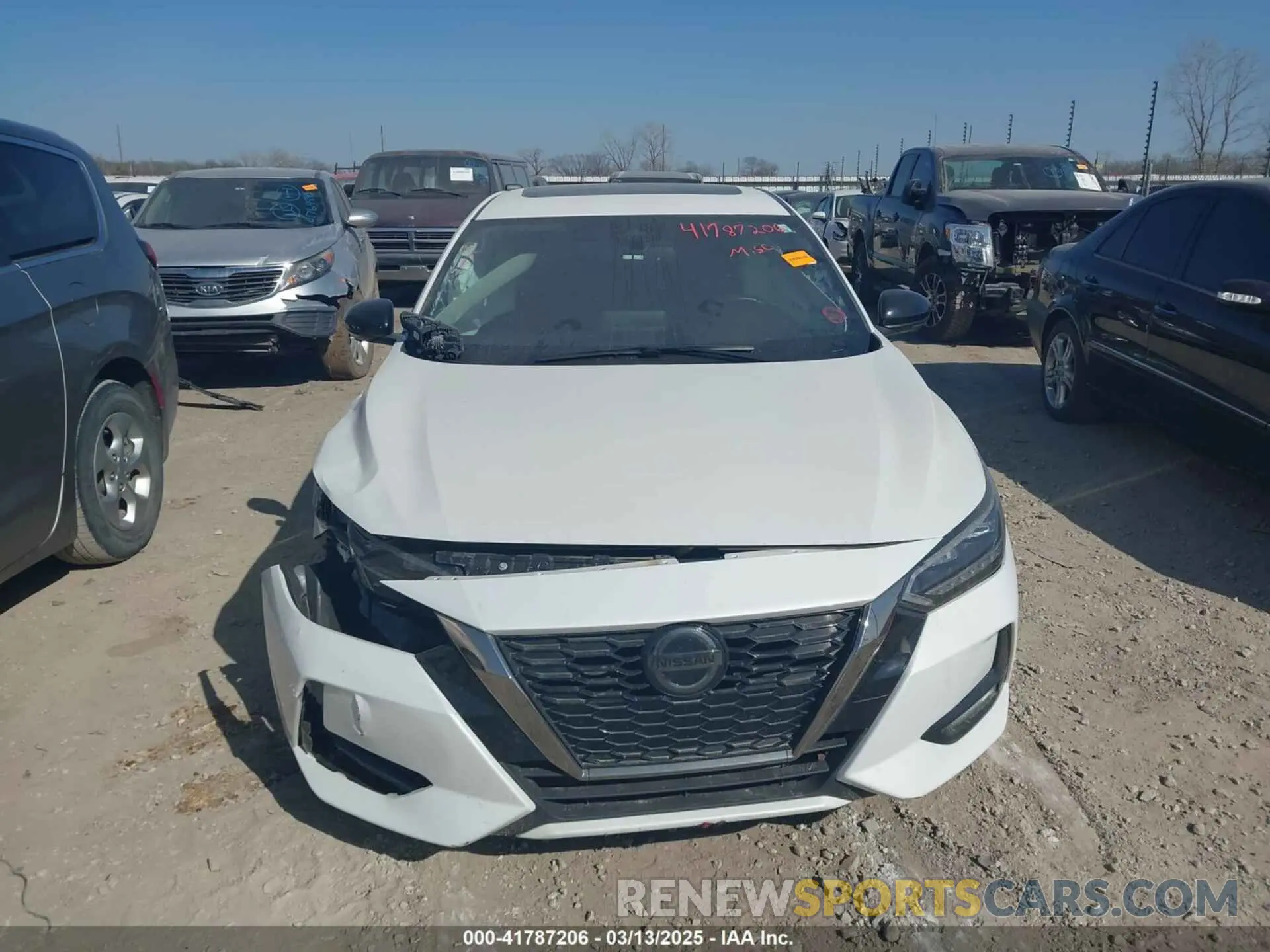 12 Photograph of a damaged car 3N1AB8DV9LY254192 NISSAN SENTRA 2020