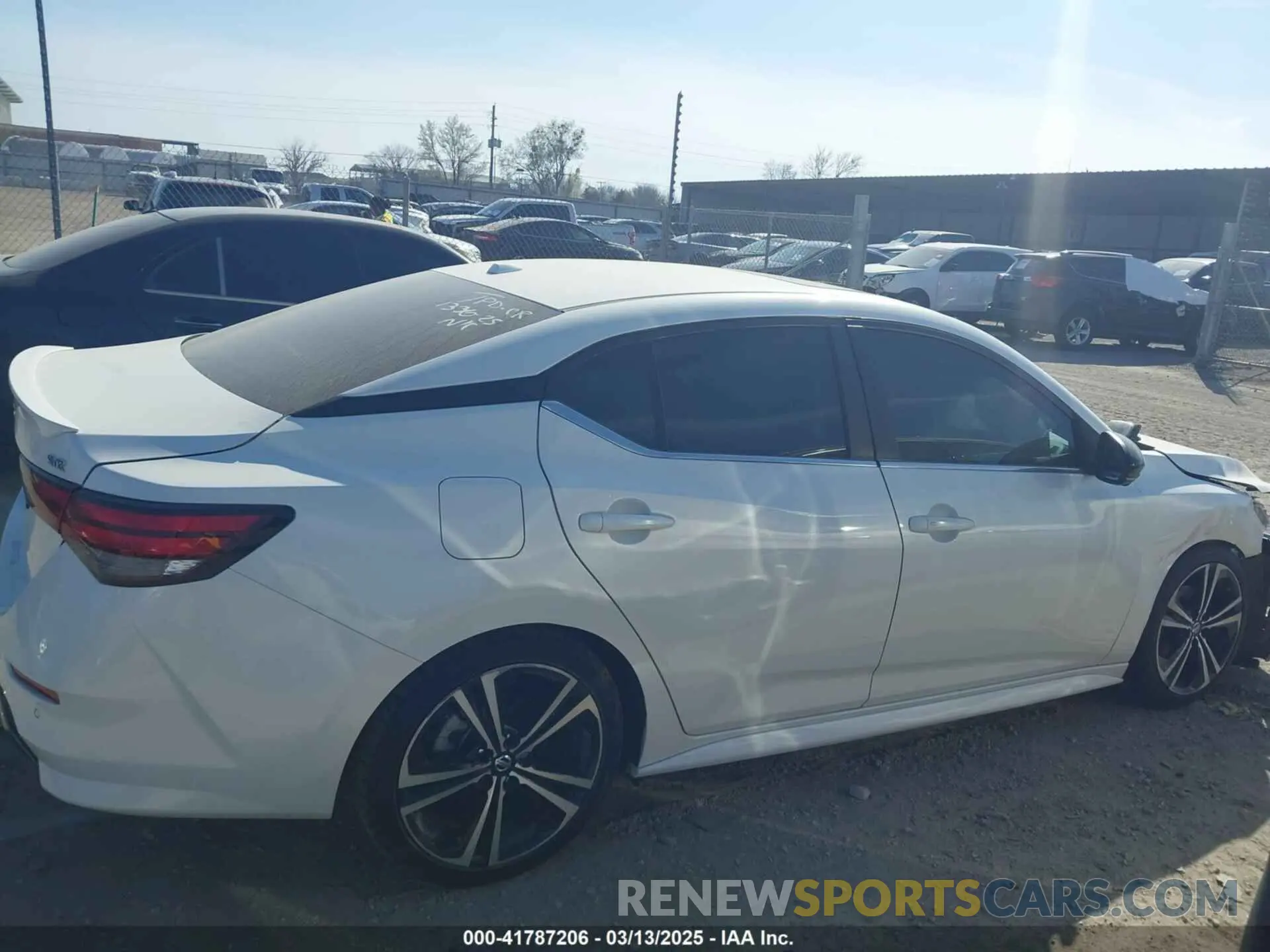 13 Photograph of a damaged car 3N1AB8DV9LY254192 NISSAN SENTRA 2020