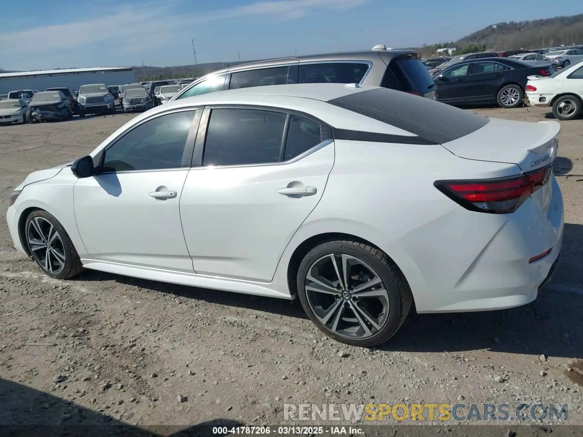14 Photograph of a damaged car 3N1AB8DV9LY254192 NISSAN SENTRA 2020