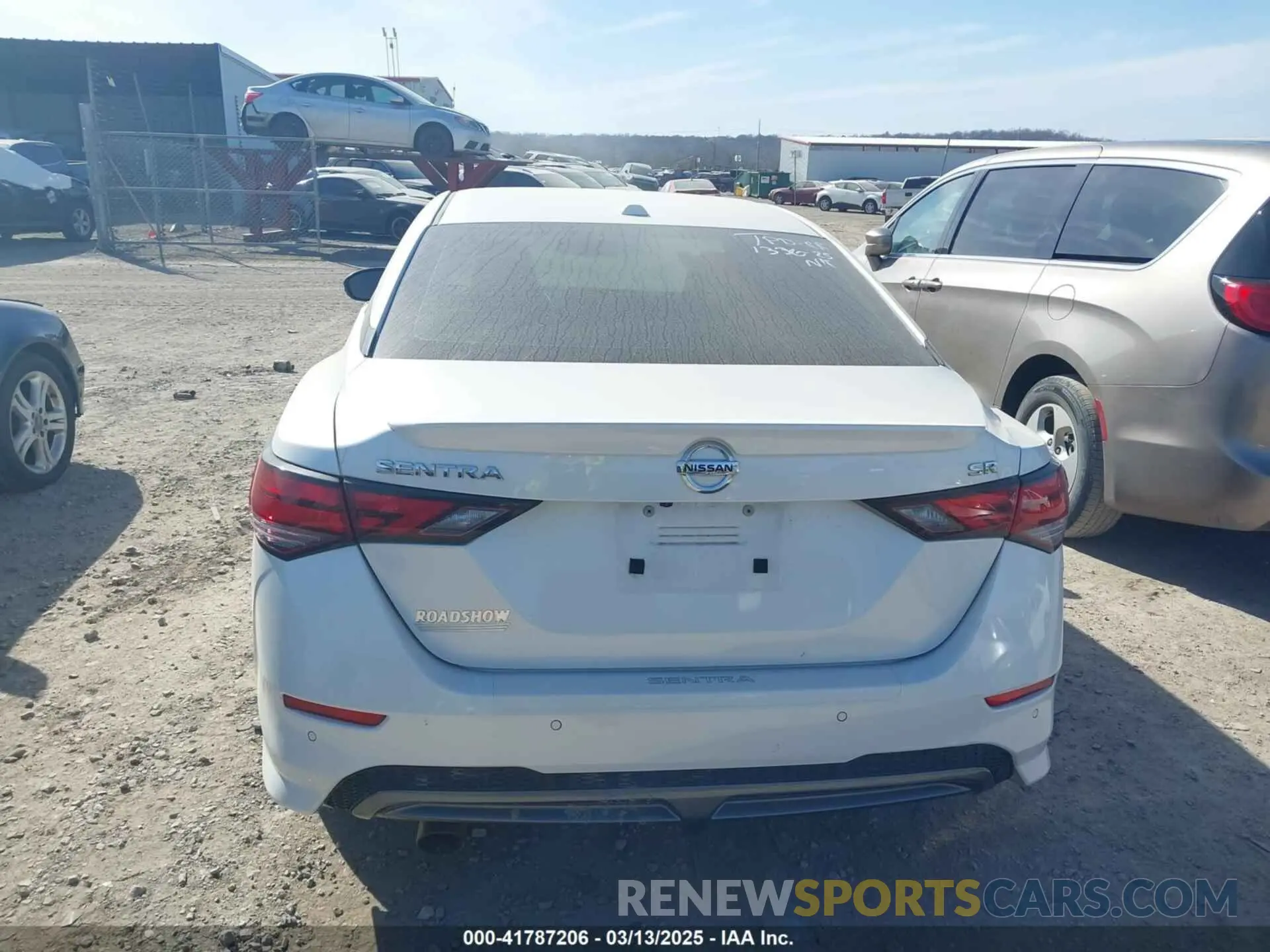 16 Photograph of a damaged car 3N1AB8DV9LY254192 NISSAN SENTRA 2020