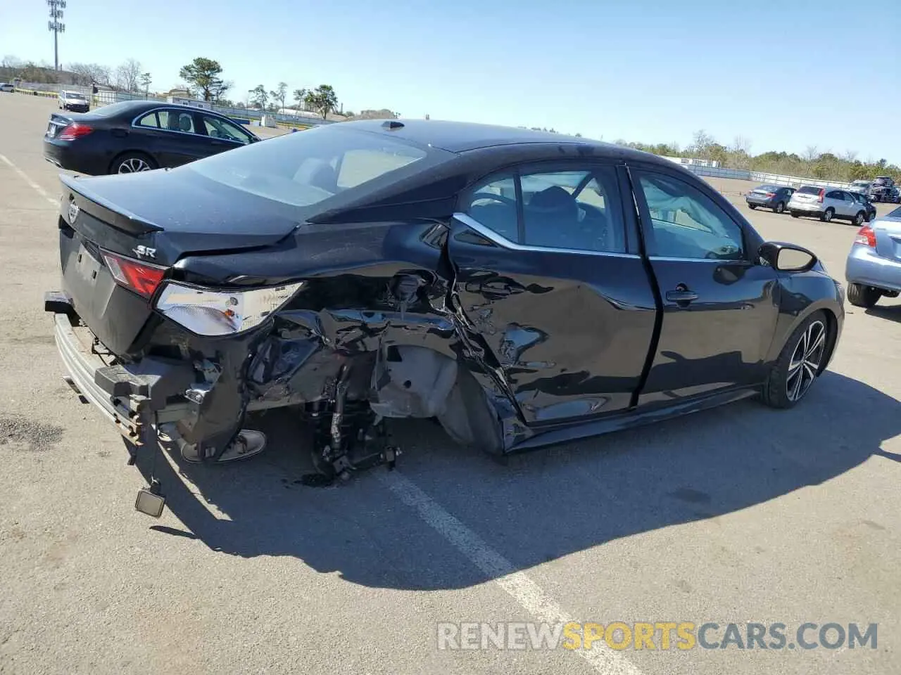 3 Photograph of a damaged car 3N1AB8DV9LY256105 NISSAN SENTRA 2020