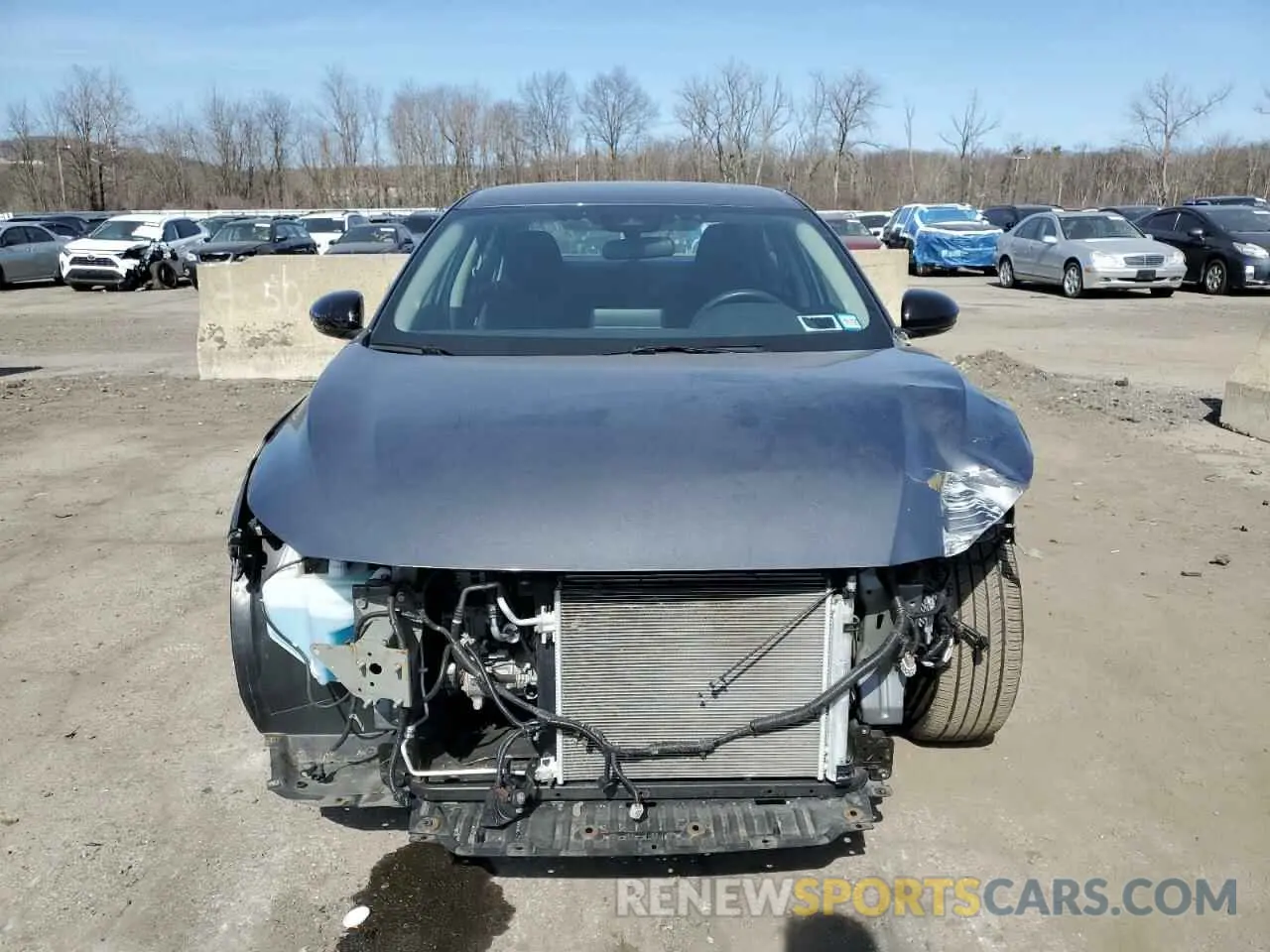 5 Photograph of a damaged car 3N1AB8DV9LY257061 NISSAN SENTRA 2020