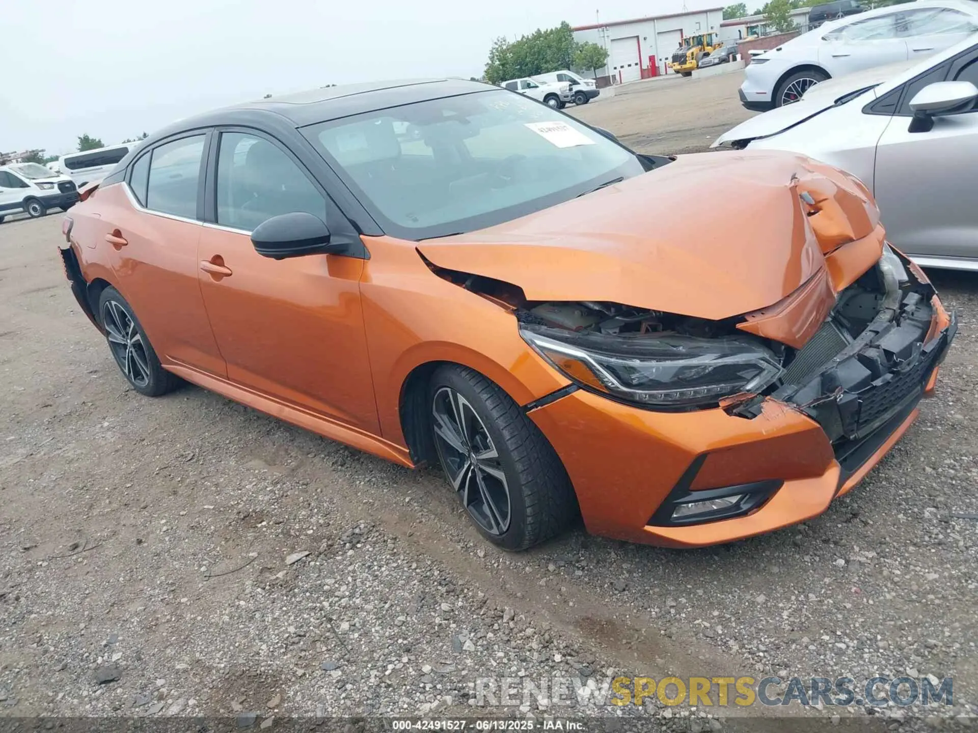 1 Photograph of a damaged car 3N1AB8DV9LY260106 NISSAN SENTRA 2020