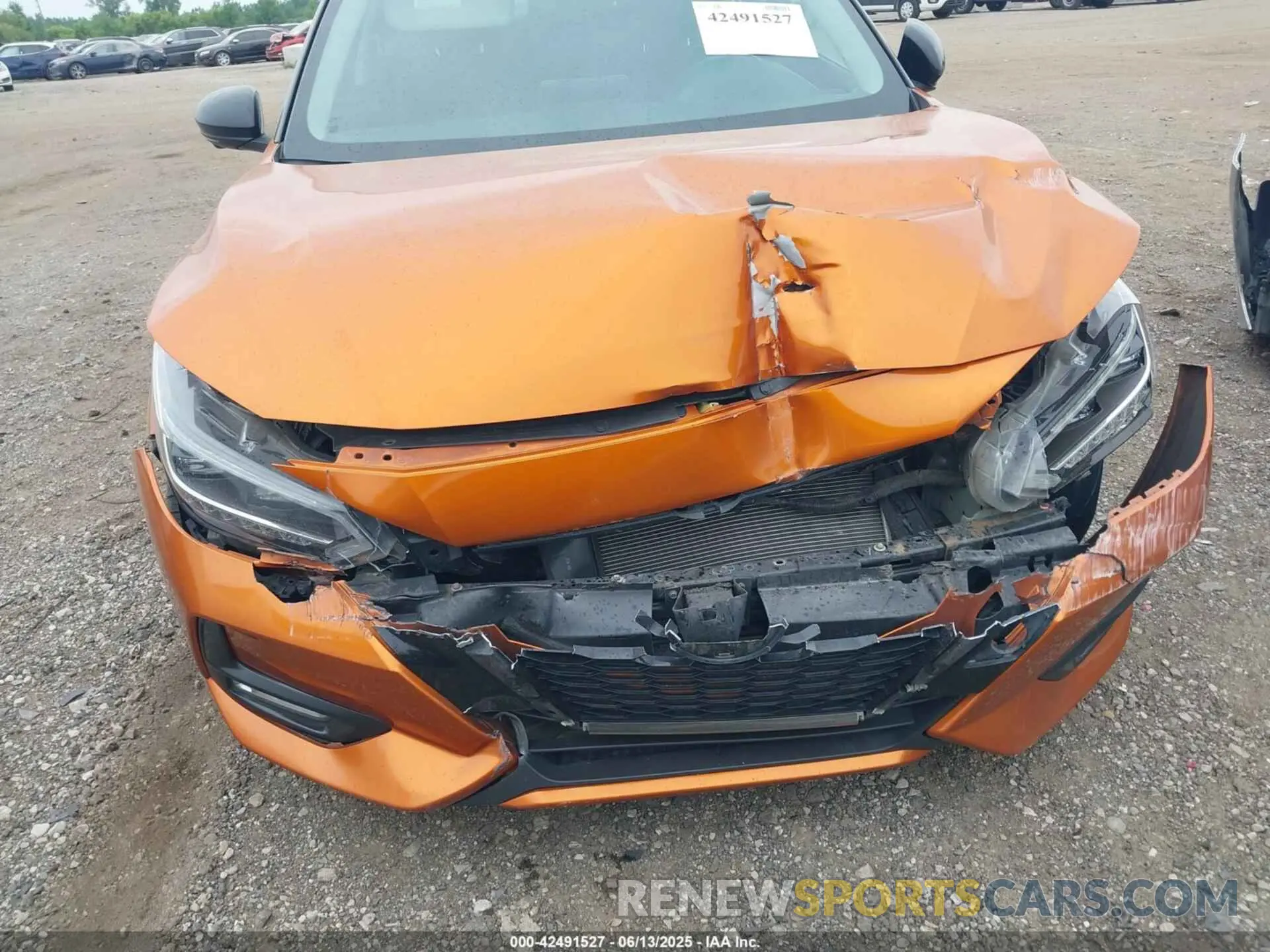 17 Photograph of a damaged car 3N1AB8DV9LY260106 NISSAN SENTRA 2020