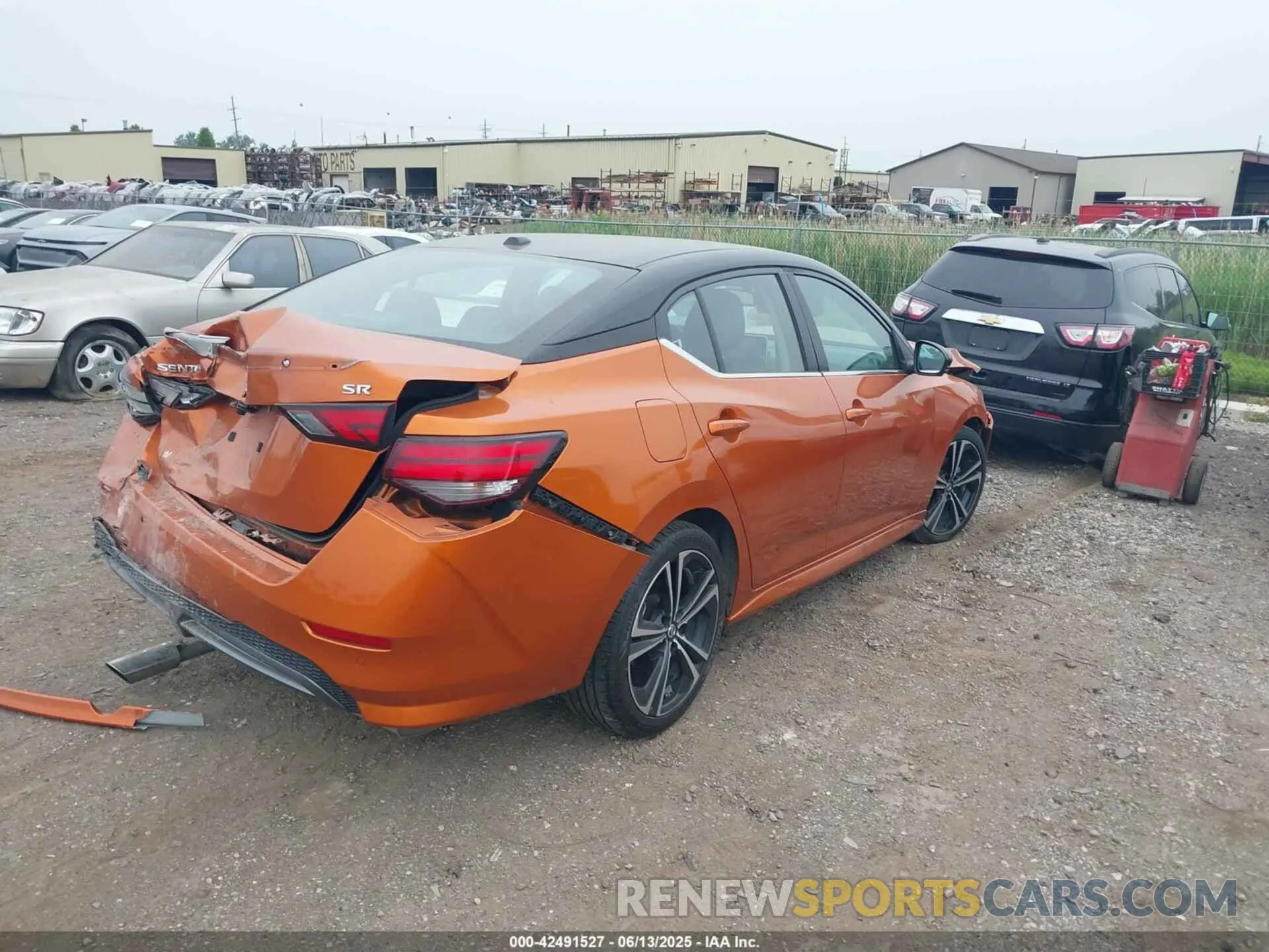4 Photograph of a damaged car 3N1AB8DV9LY260106 NISSAN SENTRA 2020