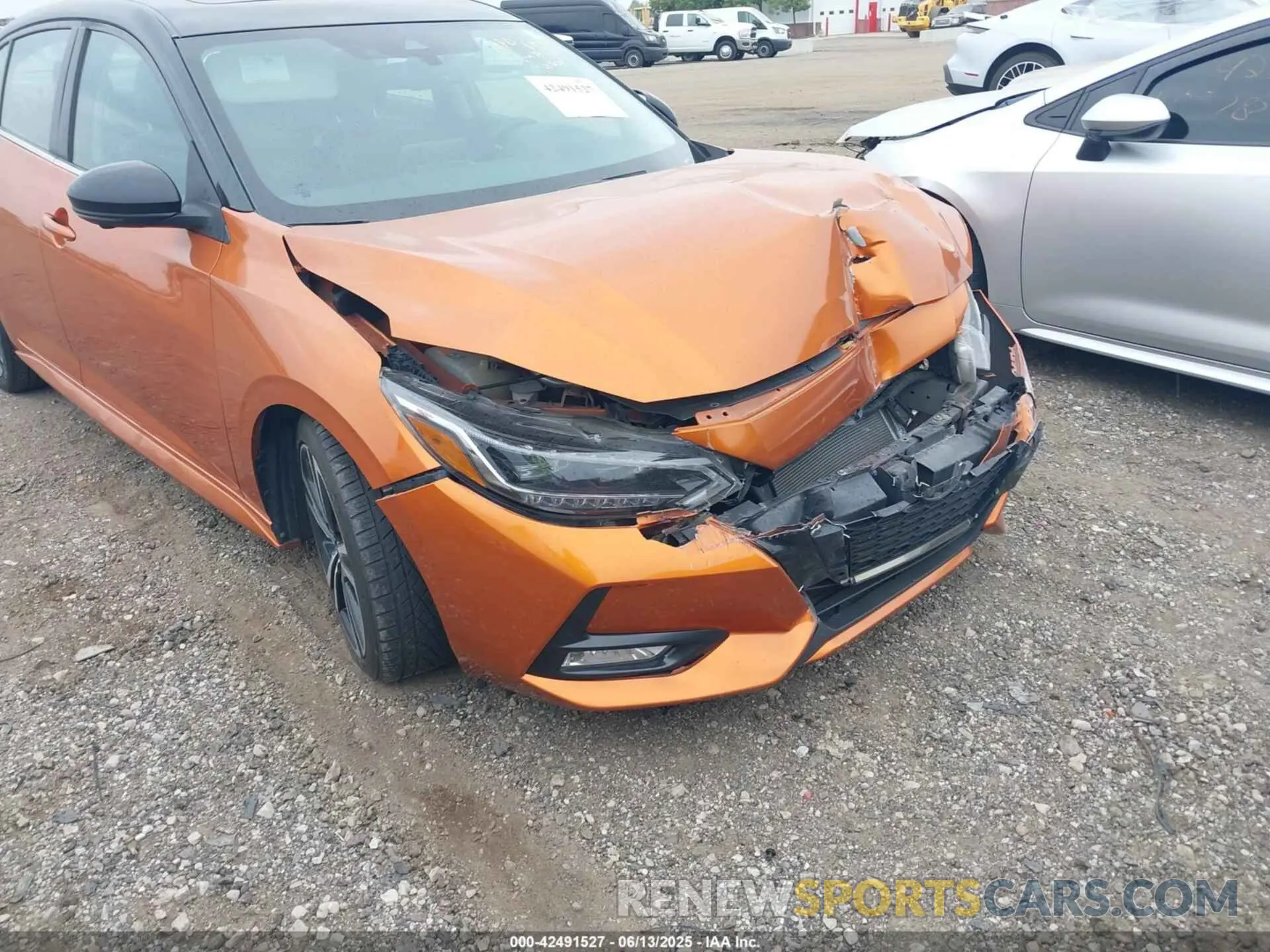 6 Photograph of a damaged car 3N1AB8DV9LY260106 NISSAN SENTRA 2020