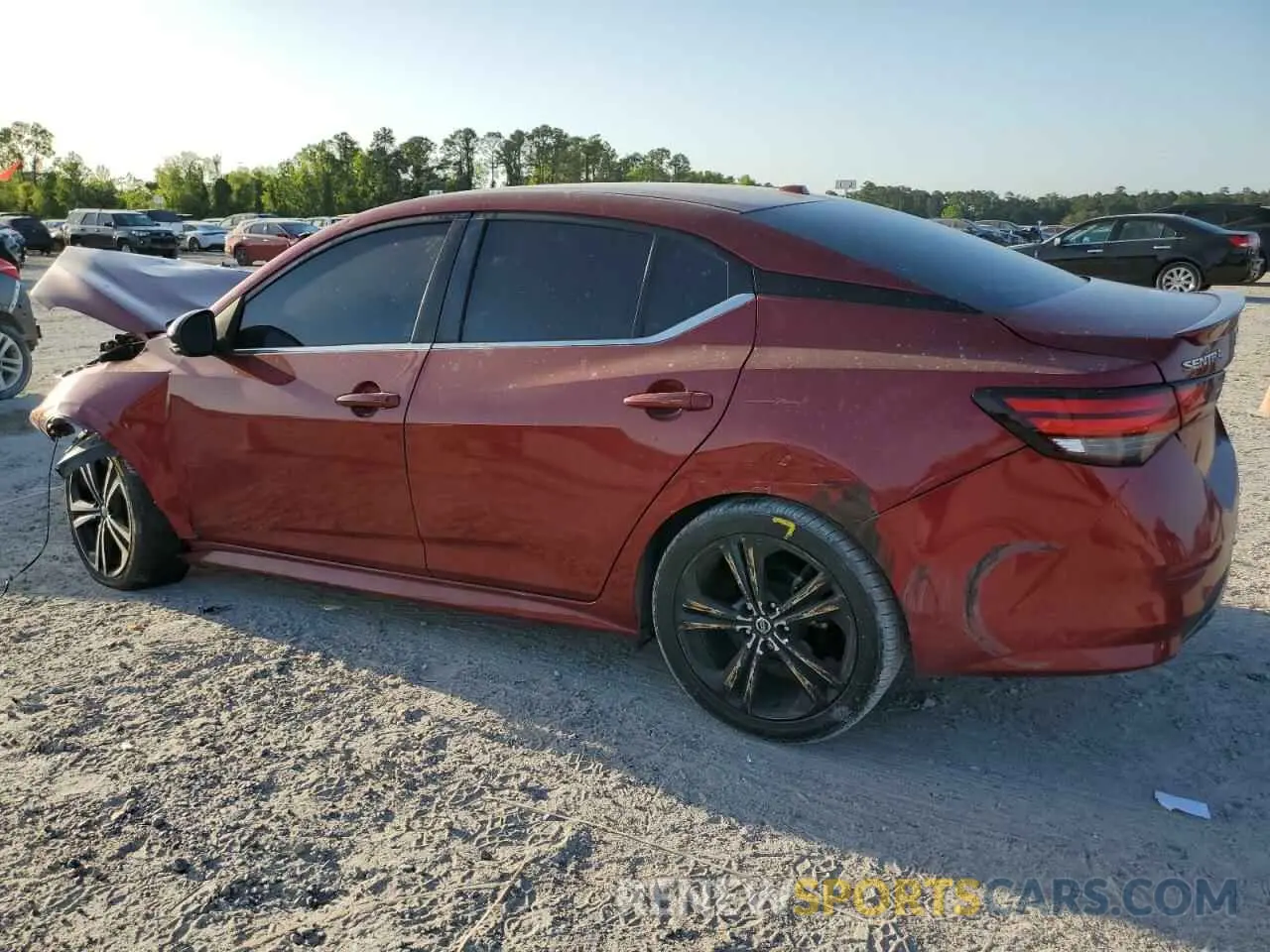 2 Photograph of a damaged car 3N1AB8DVXLY217894 NISSAN SENTRA 2020