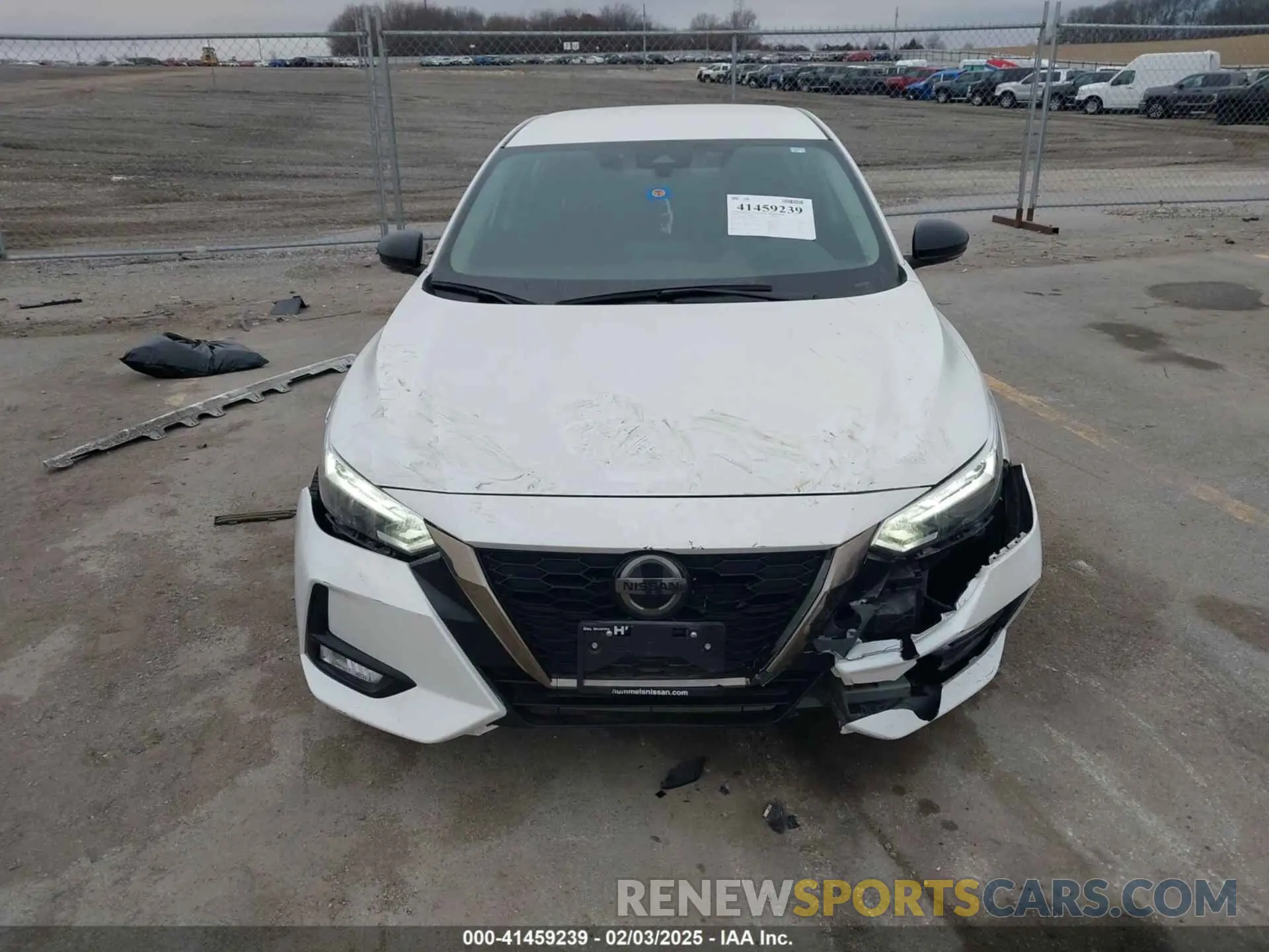 13 Photograph of a damaged car 3N1AB8DVXLY238566 NISSAN SENTRA 2020